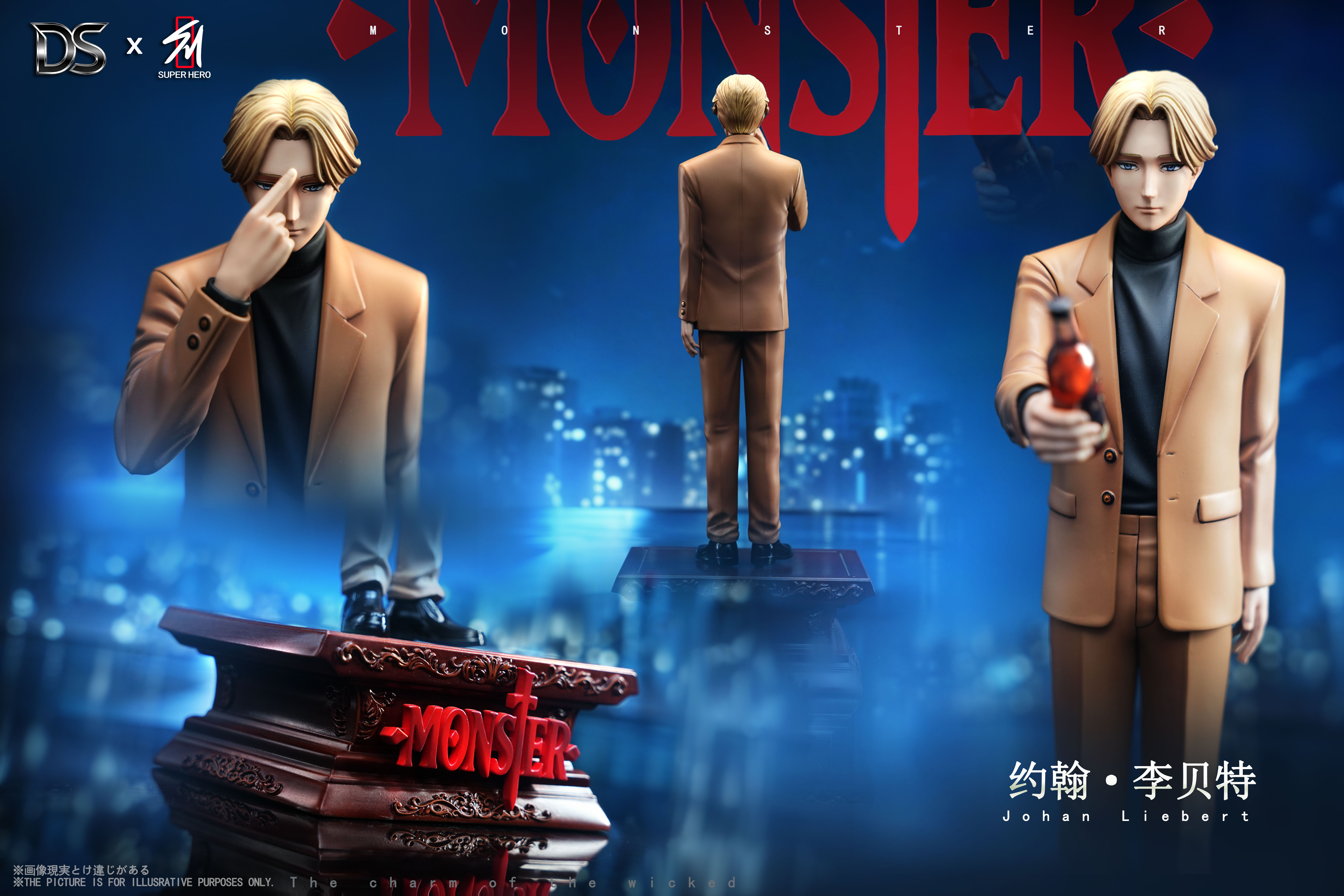 【Pre-sale】Johan Liebert-Monster-DS STUDIO x SUPER HERO Studio
