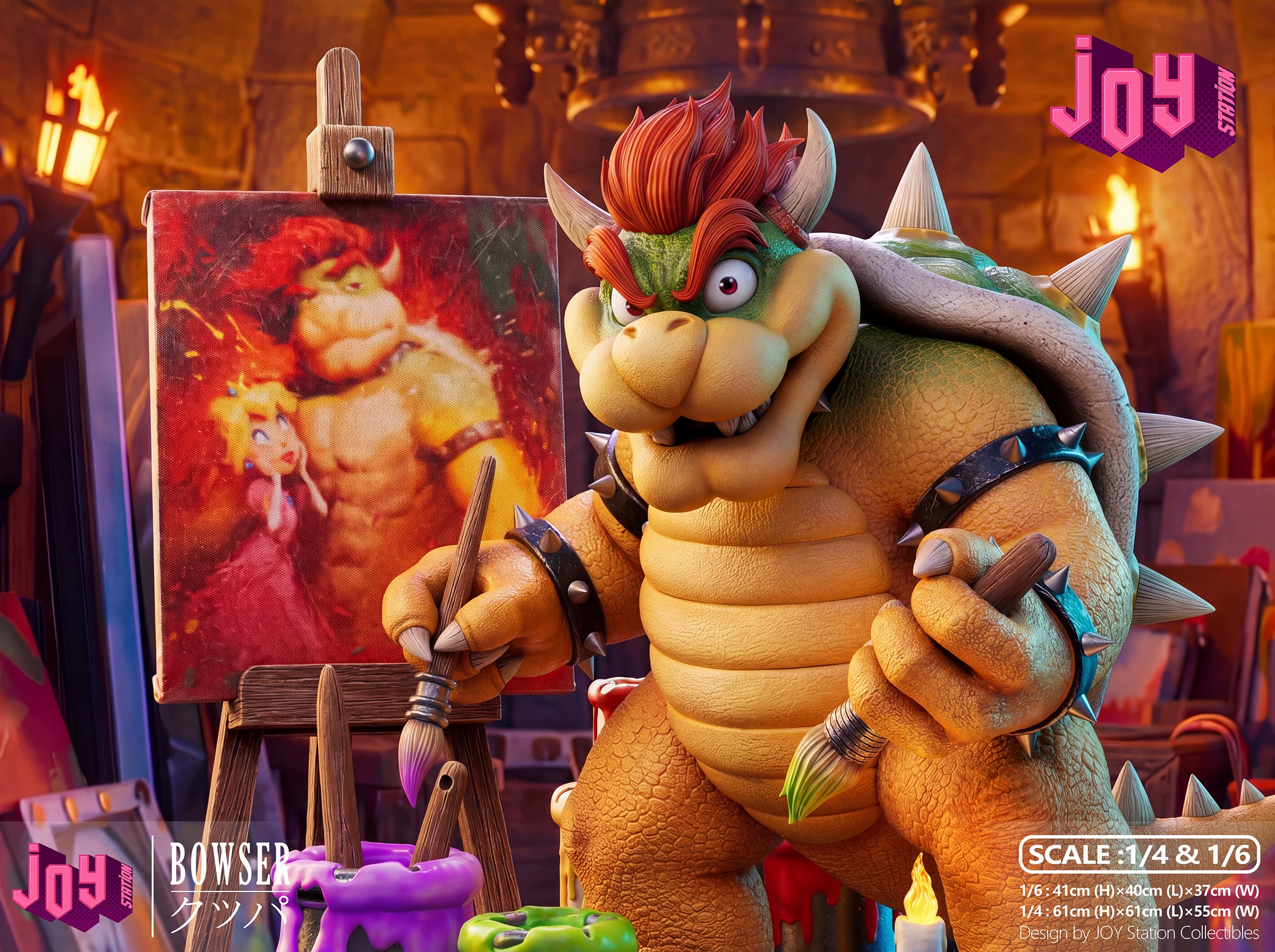 【Pre-sale】1/6 and 1/4 Scale Bowser 2.0-Joy Station Studio