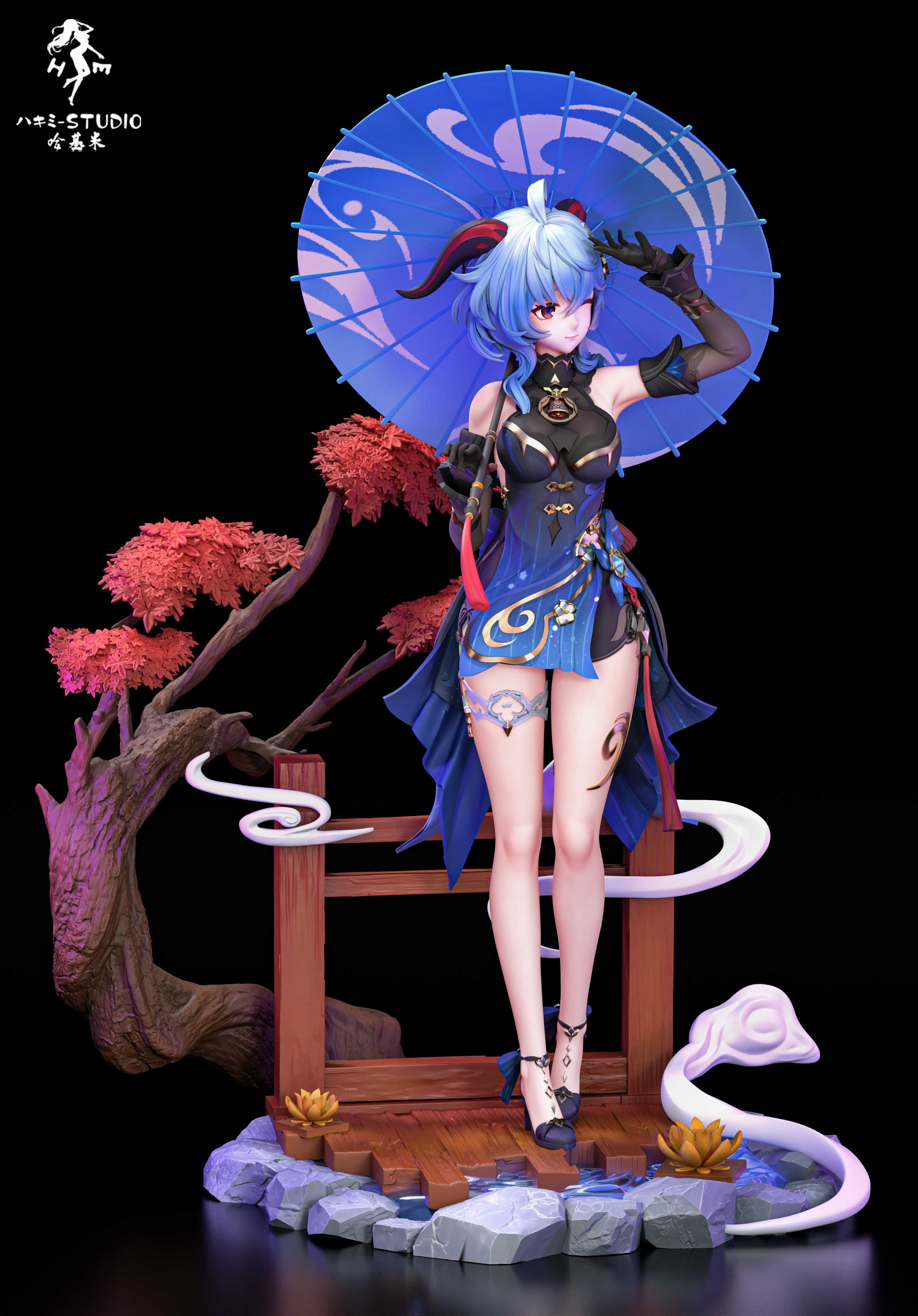 【Pre-sale】1/6 Scale Ganyu and Shenhe-Genshin Impact-Hajimi Studio