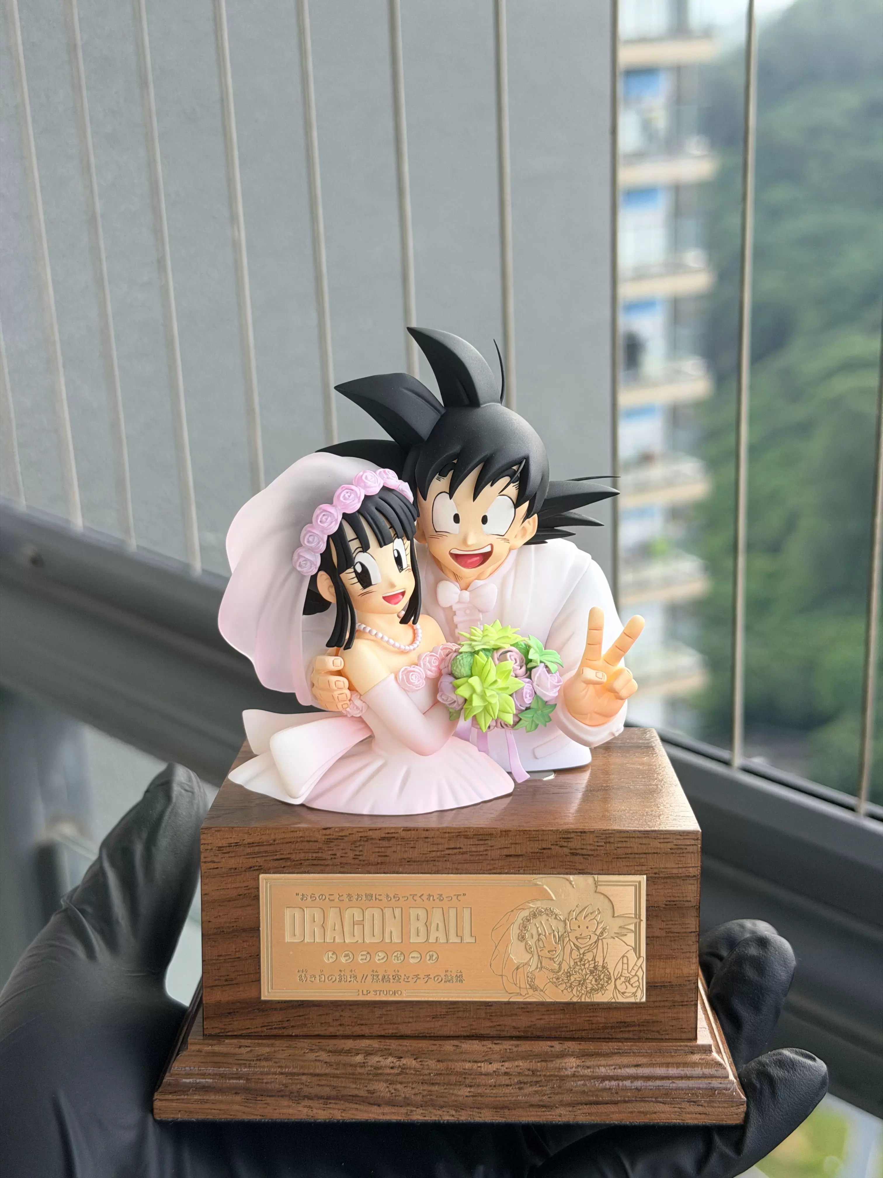 【Pre-sale】Bust of Wedding of Chichi and Goku-Dragon Ball-LP Studio