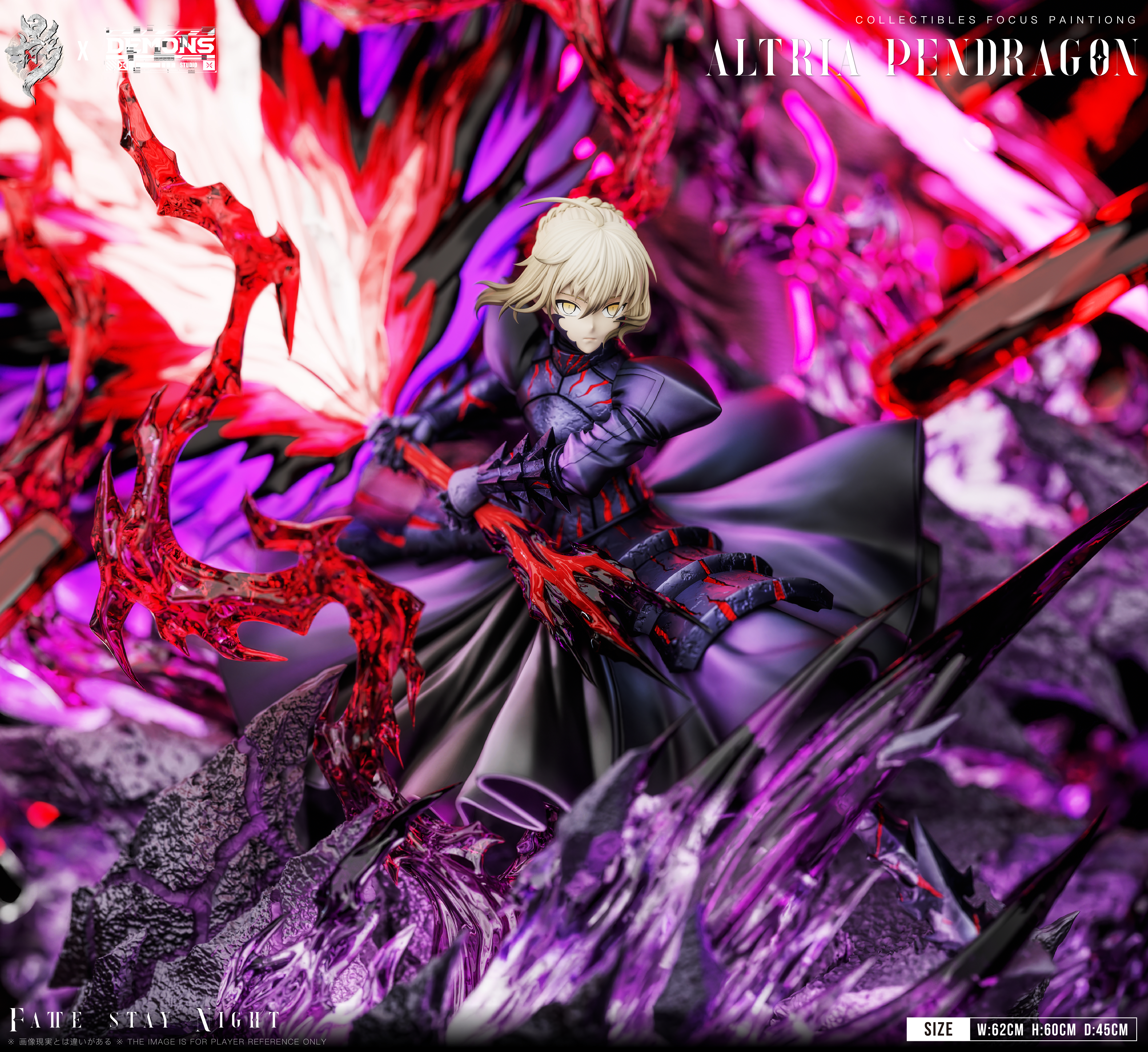 【Pre-sale】1/4 Scale 002 Black Saber-LueYing and DEMONS Studios