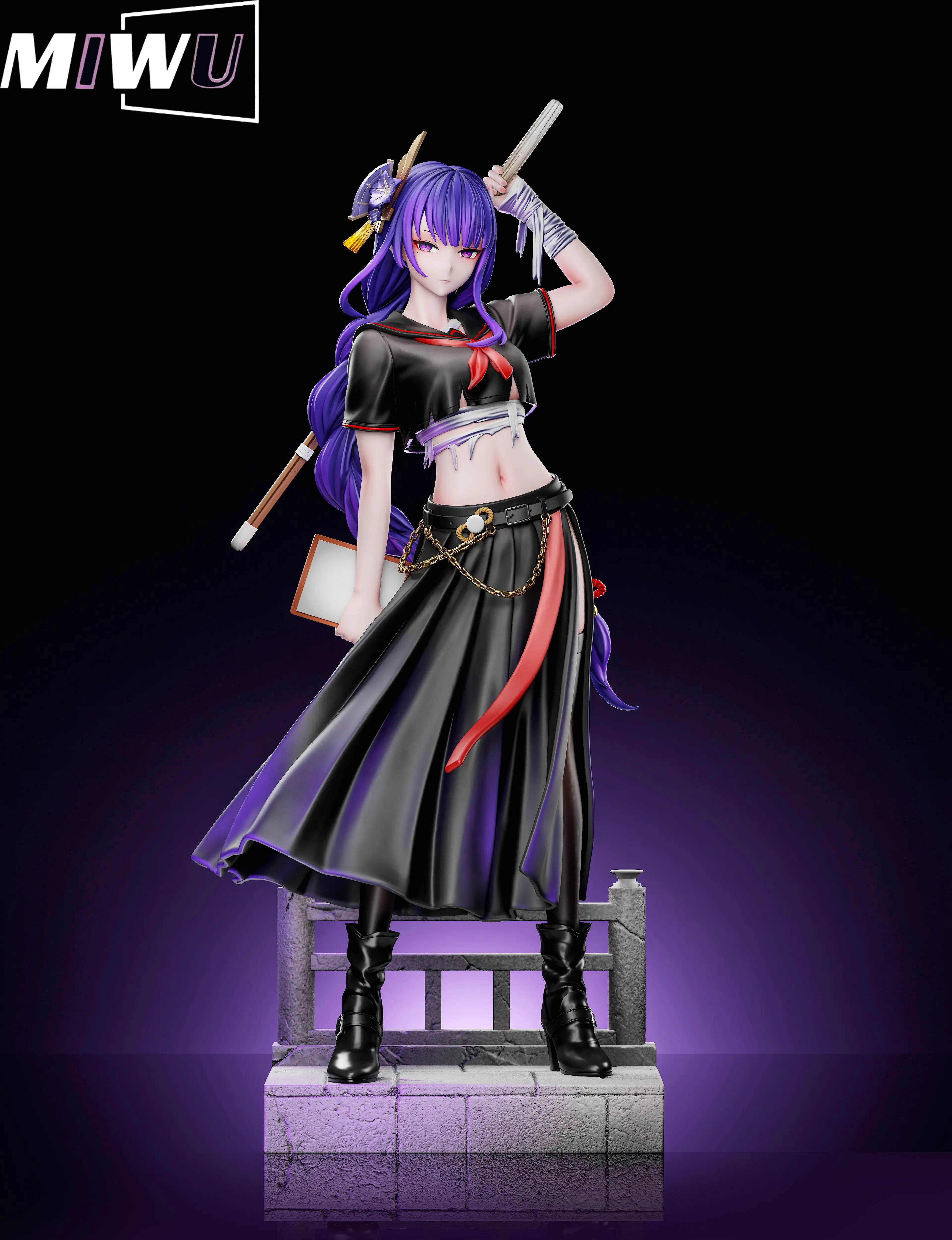 【Pre-sale】1/6 Scale Raiden Shogun and Yae Miko-Miwu Studio