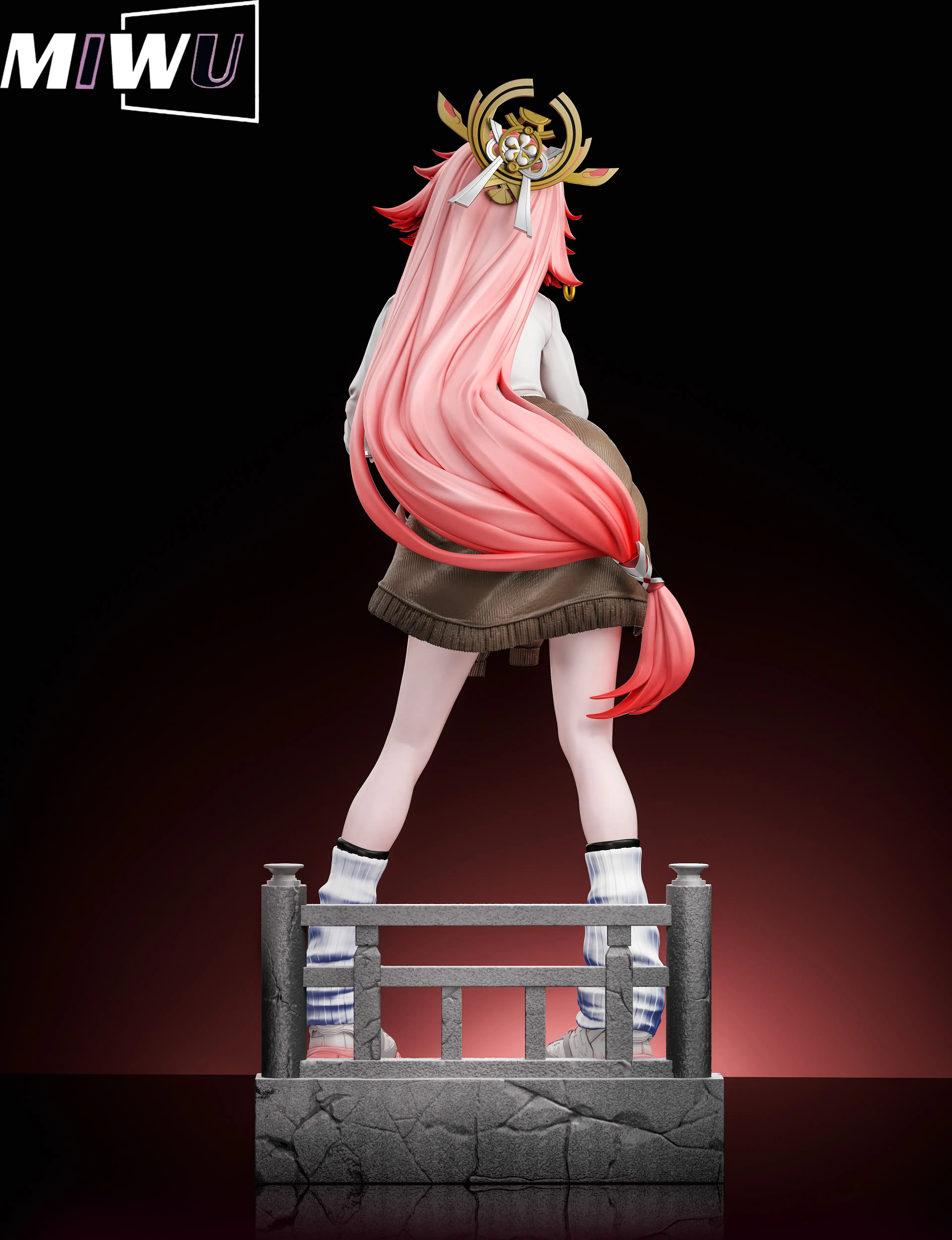 【Pre-sale】1/6 Scale Raiden Shogun and Yae Miko-Miwu Studio