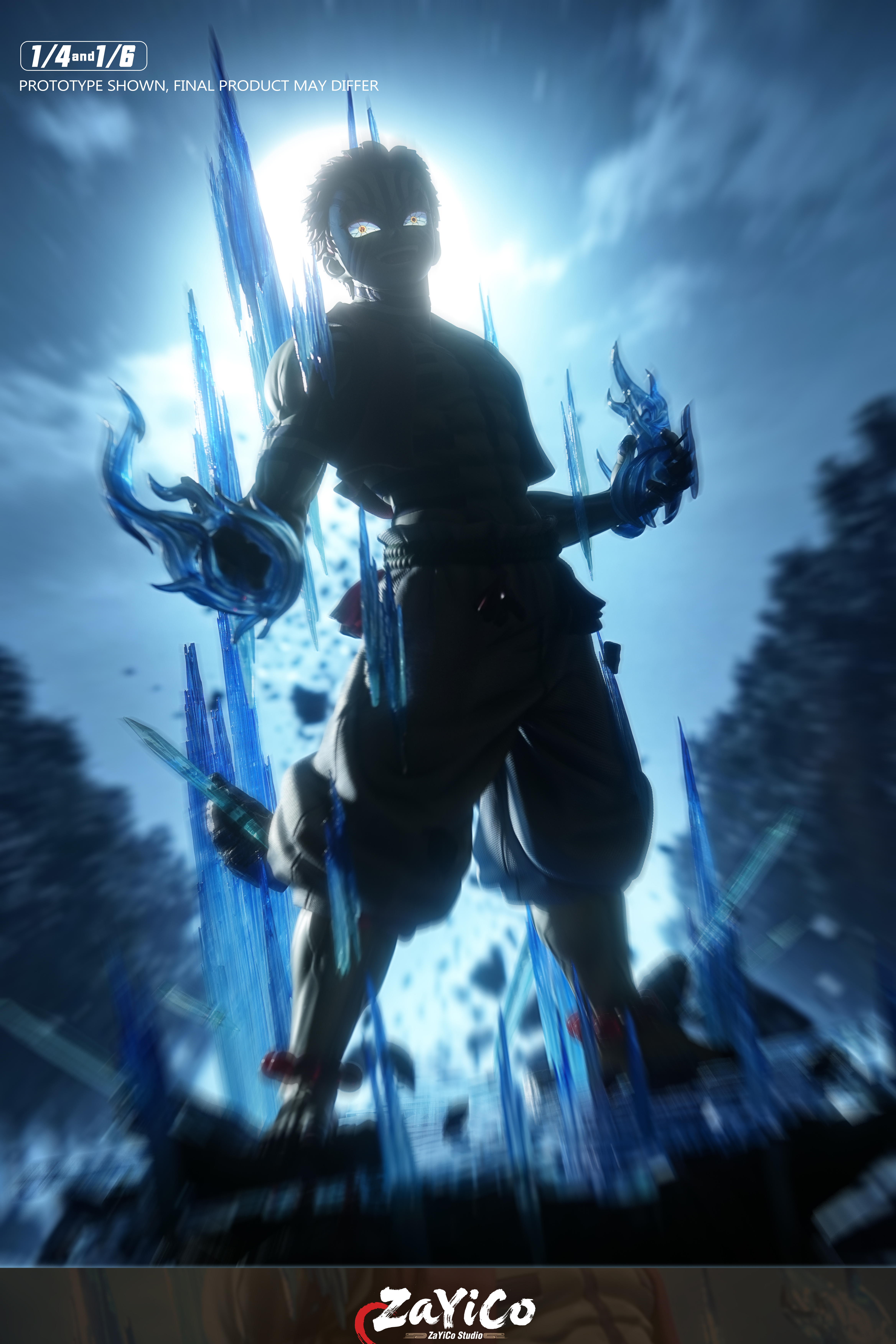 【Pre-sale】1/6 and 1/4 Scale Standing Akaza with LED-Zayico Studio