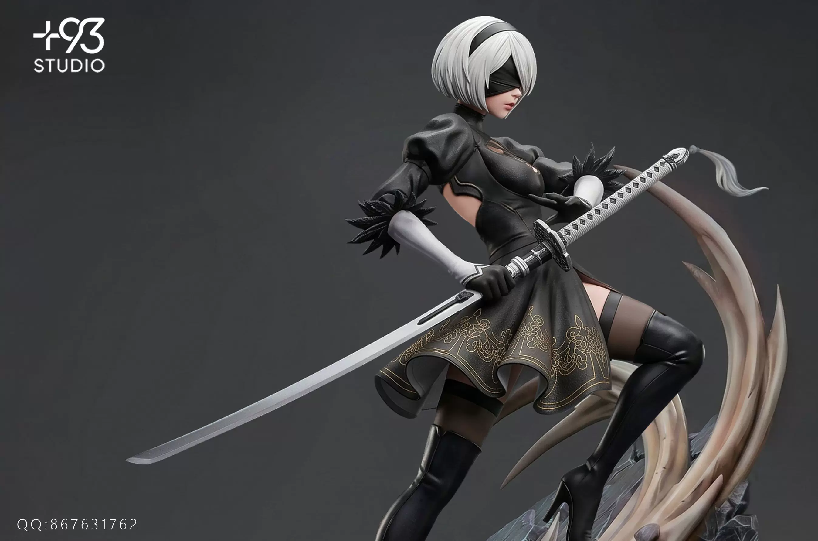【Pre-sale】1/6 and 1/4 Scale NieR 2B Attack-XIX·III Studio