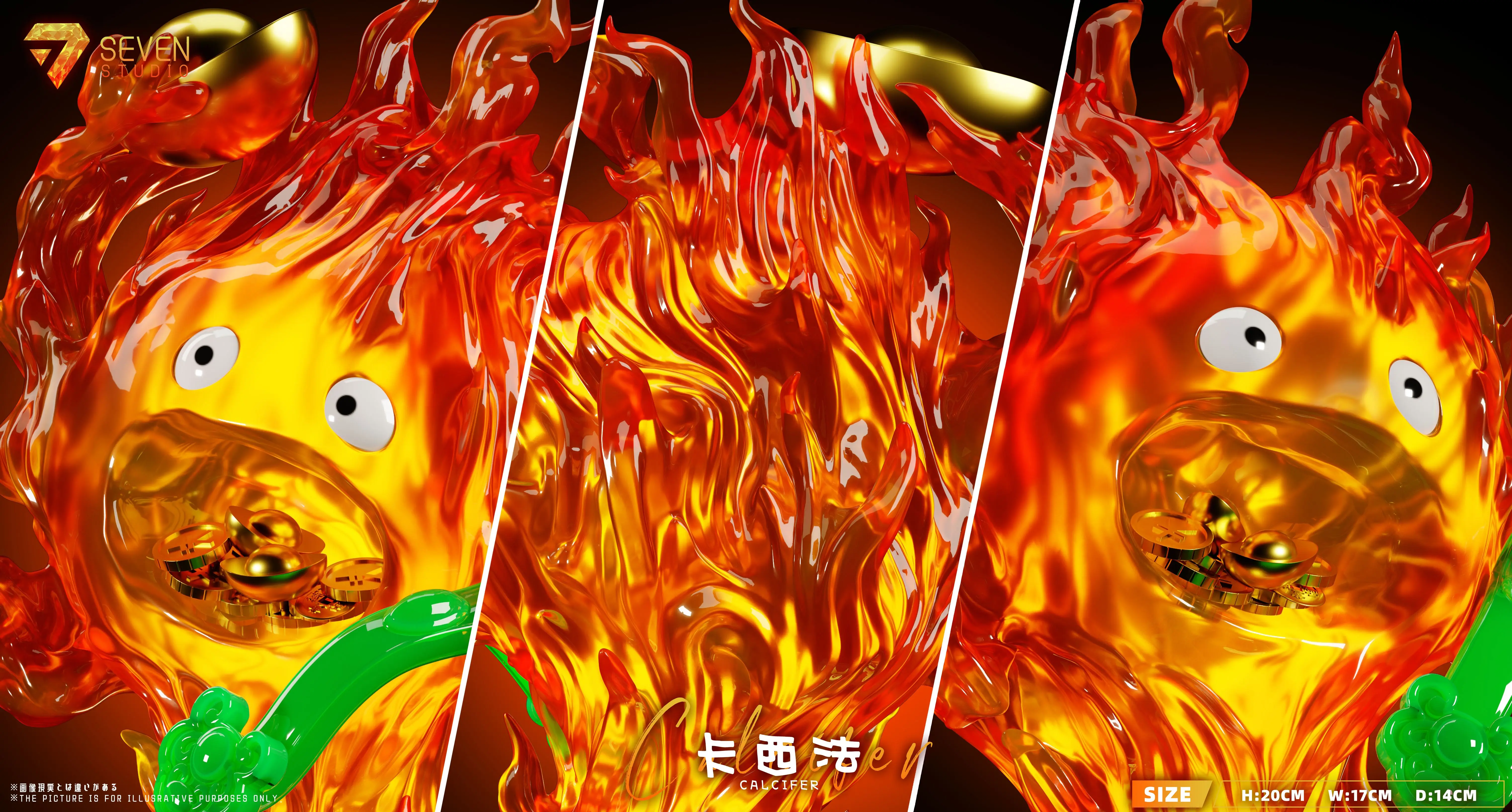 【Pre-sale】Wealth Attraction Calcifer-seven Studio