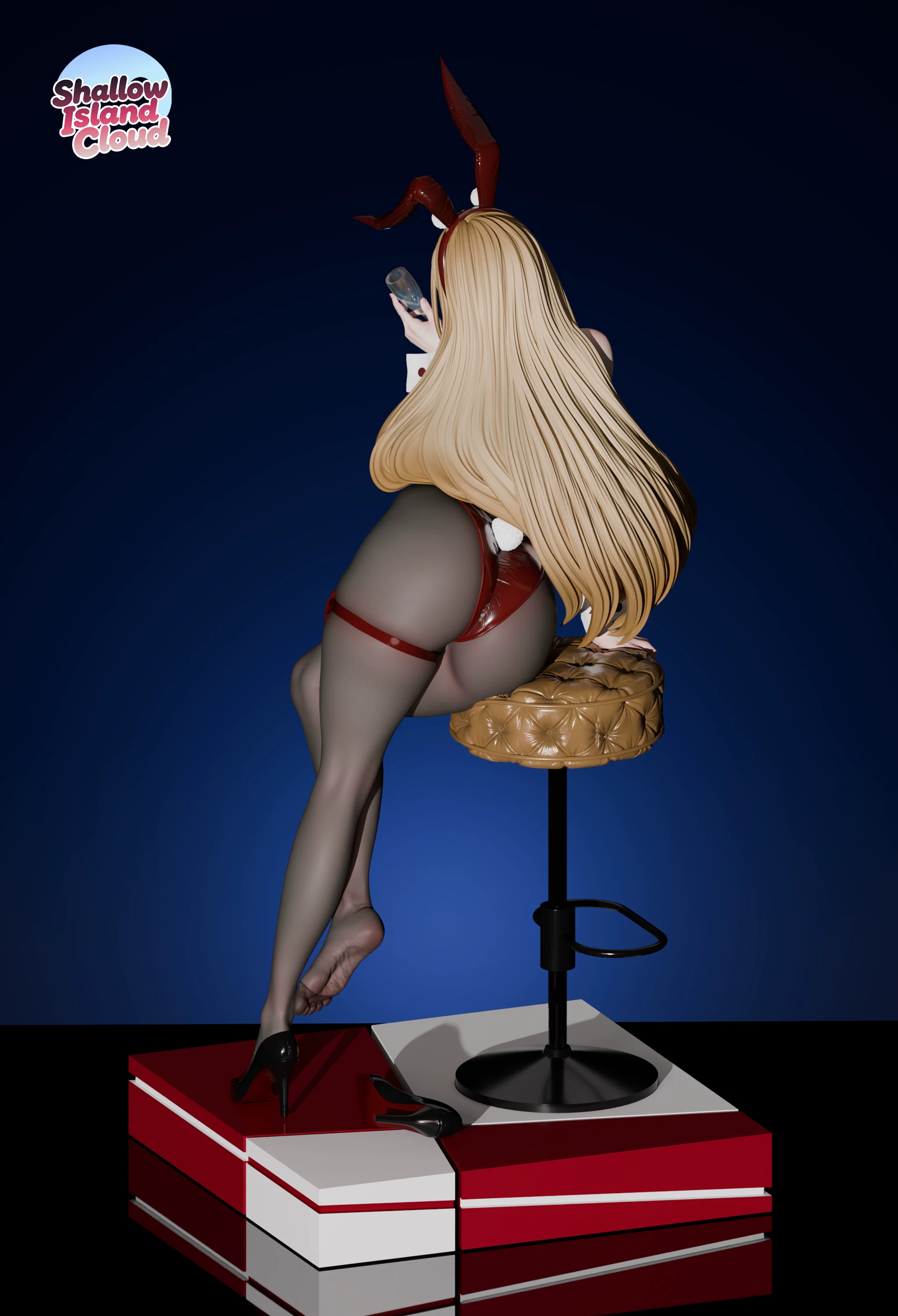 【Pre-sale】1/6 and 1/4 Scale Bunny Miwa Haruka-Shallow Island Cloud studio
