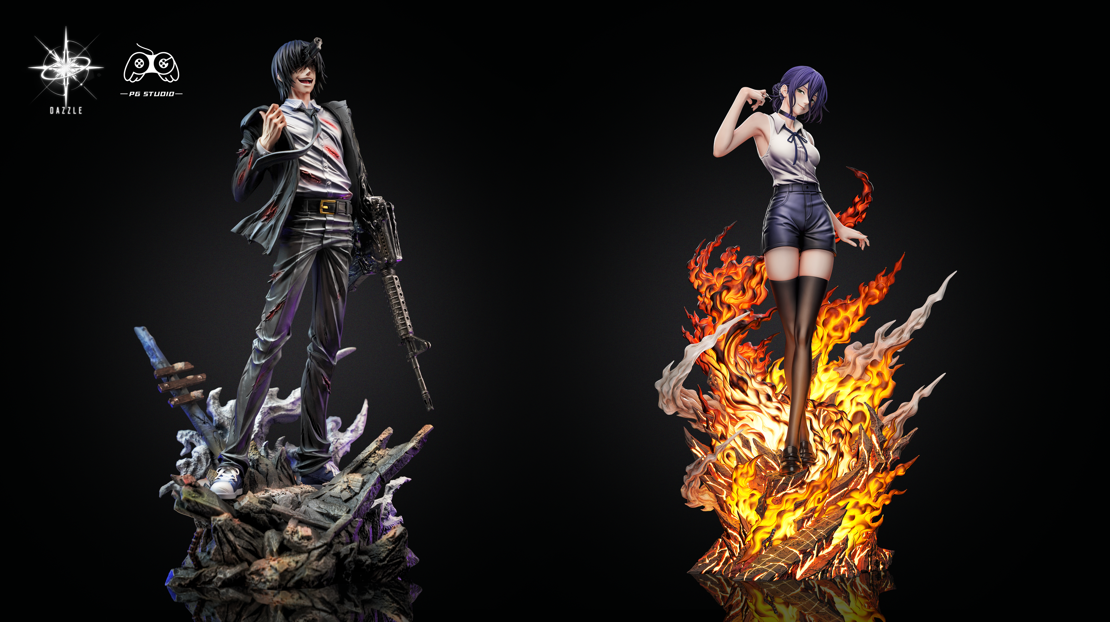 【Pre-sale】1/6 Scale Reze-Chainsaw Man-Dazzle × PG Studio