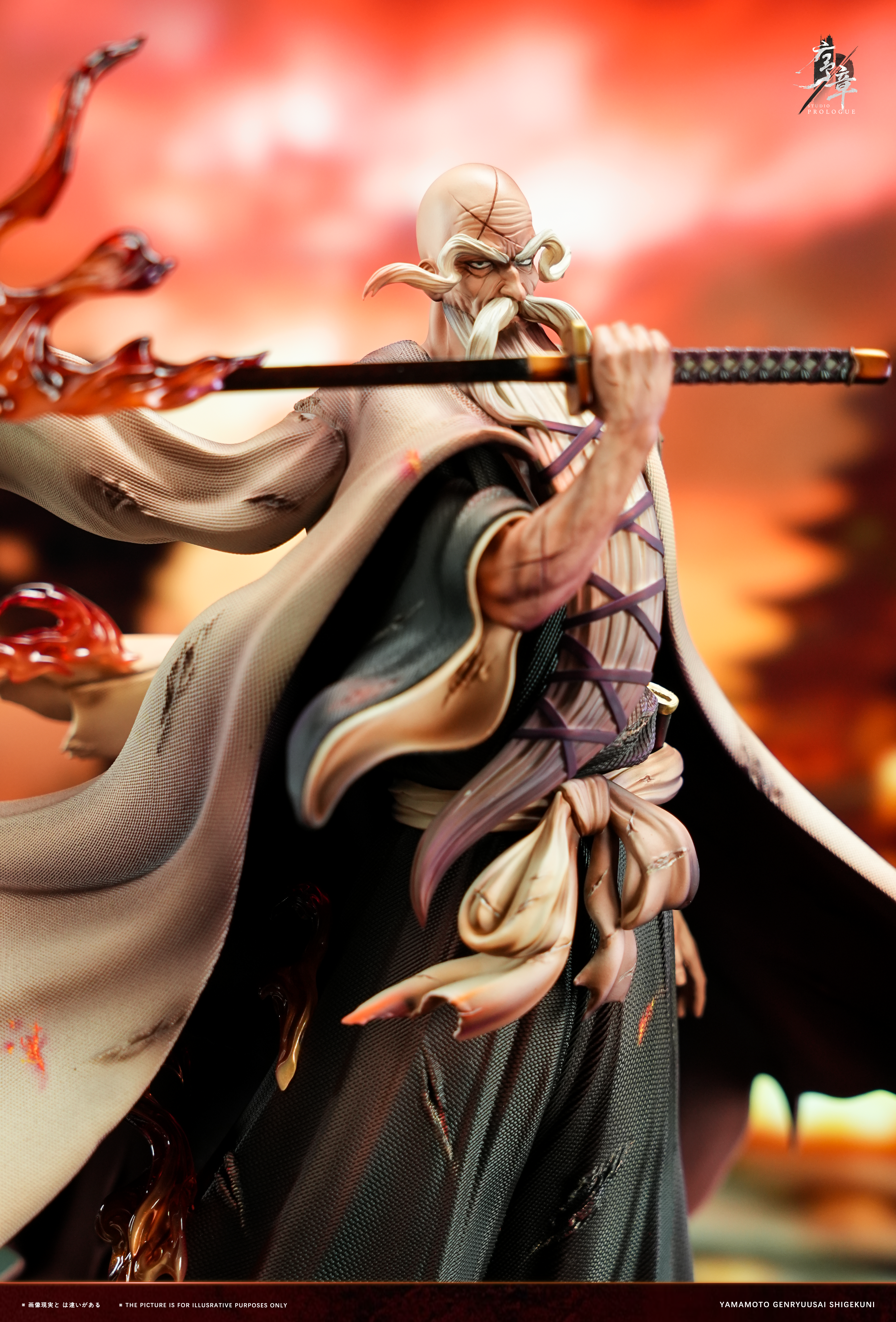 【Pre-sale】1/6 Scale Yamamoto Genryusai Shigekuni-Bleach-Prologue Studio