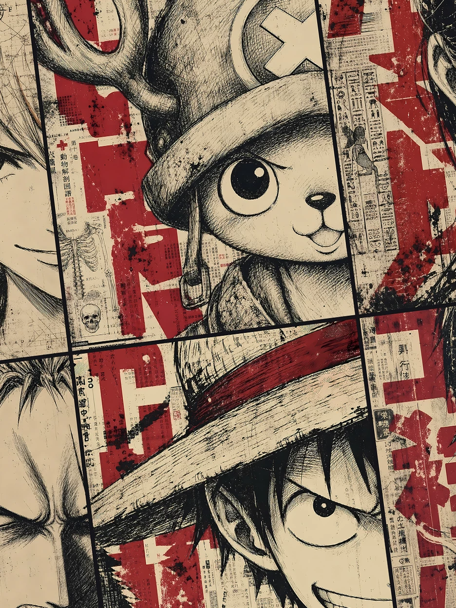 【Pre-sale】Decorative Painting of The Straw Hats-One piece-XingKong Studio