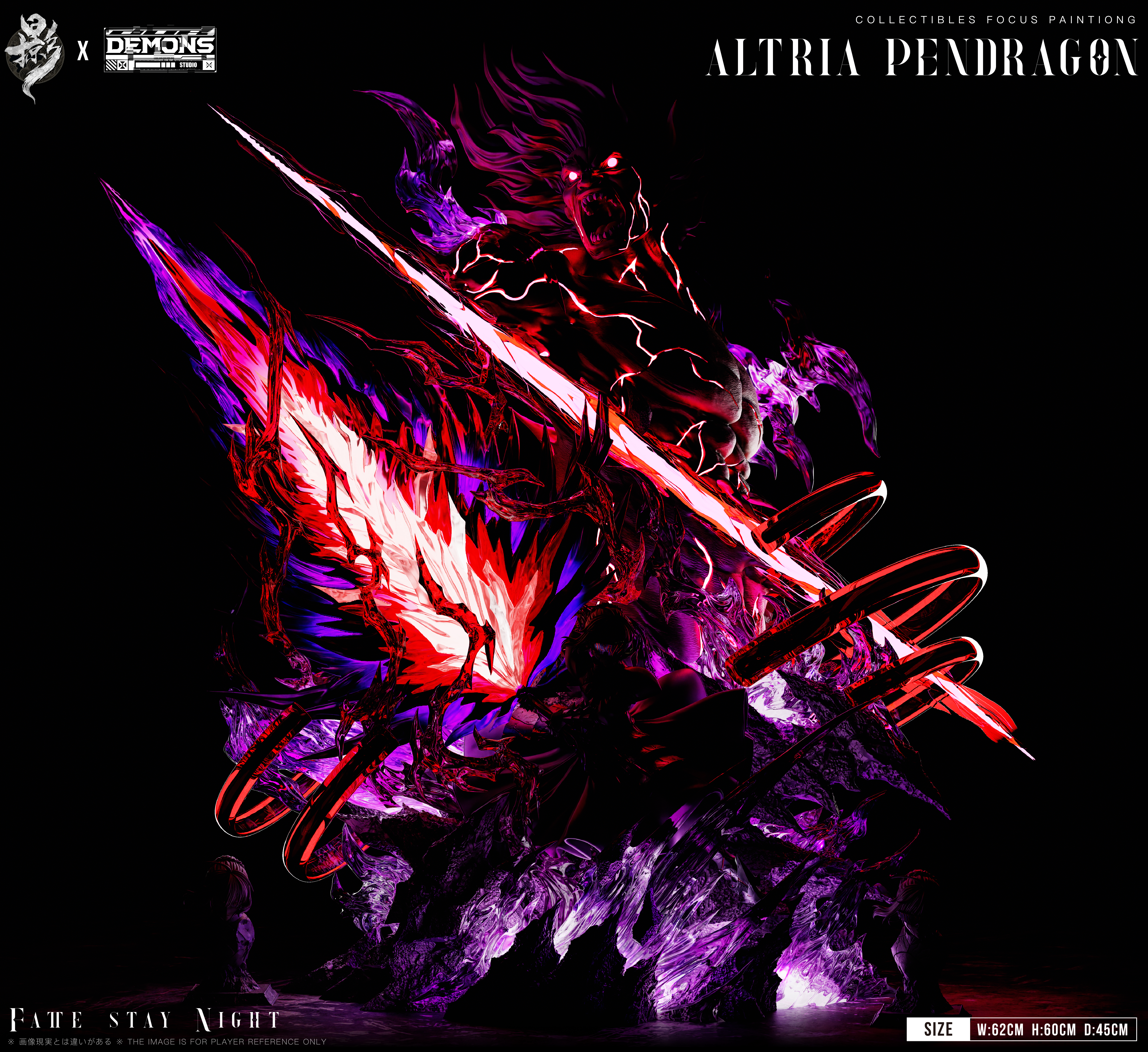 【Pre-sale】1/4 Scale 002 Black Saber-LueYing and DEMONS Studios