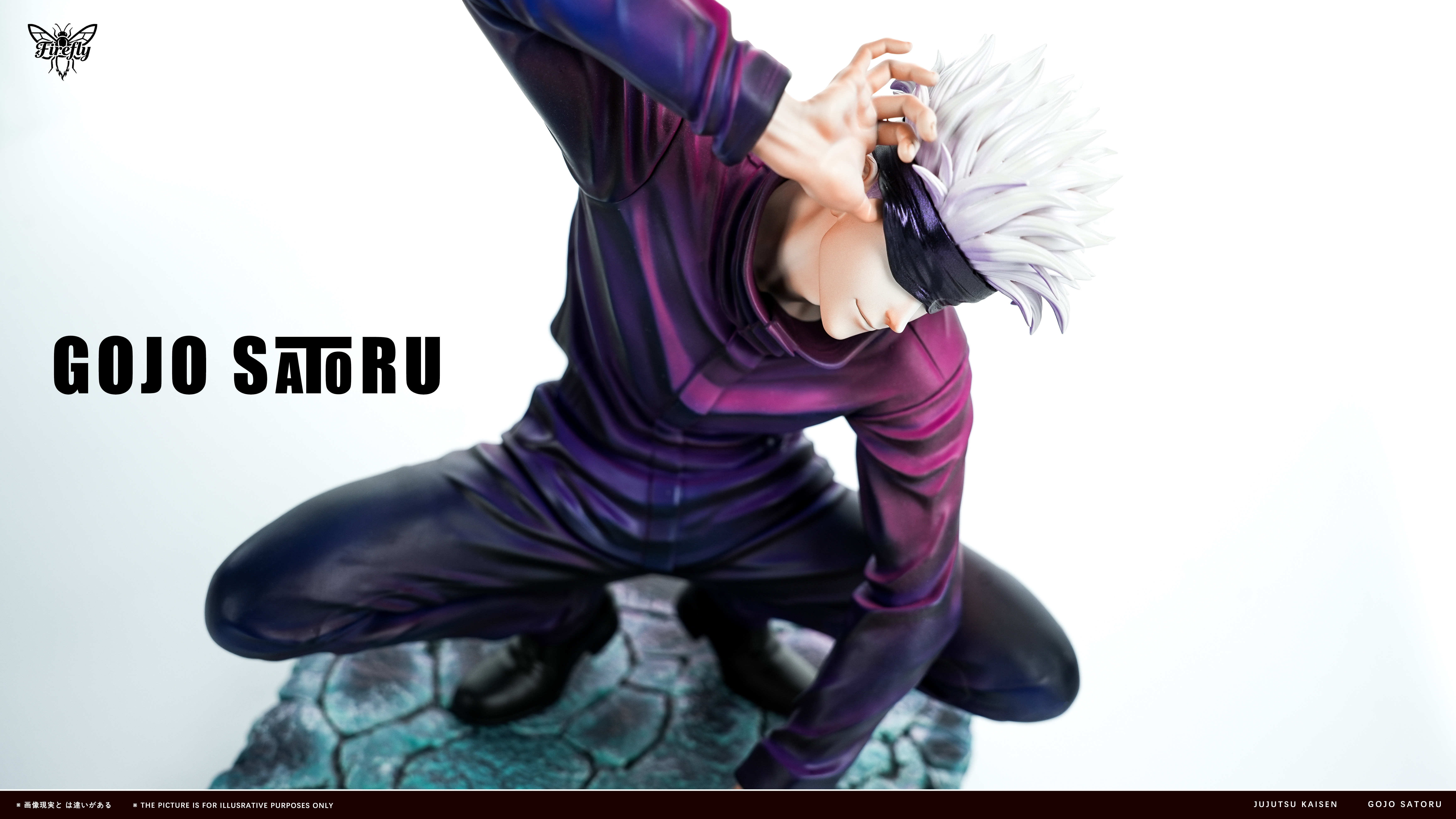 【Pre-sale】1/6 and 1/4 Scale Squatting Gojo Satoru-Jujutsu Kaisen-Firefly Studio