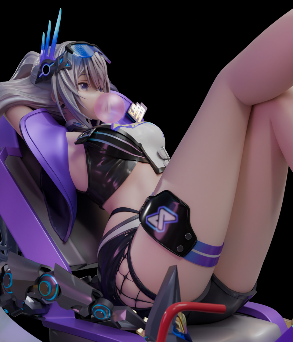 【Pre-sale】1/6 Scale SP Silver Wolf-Miyin Studio