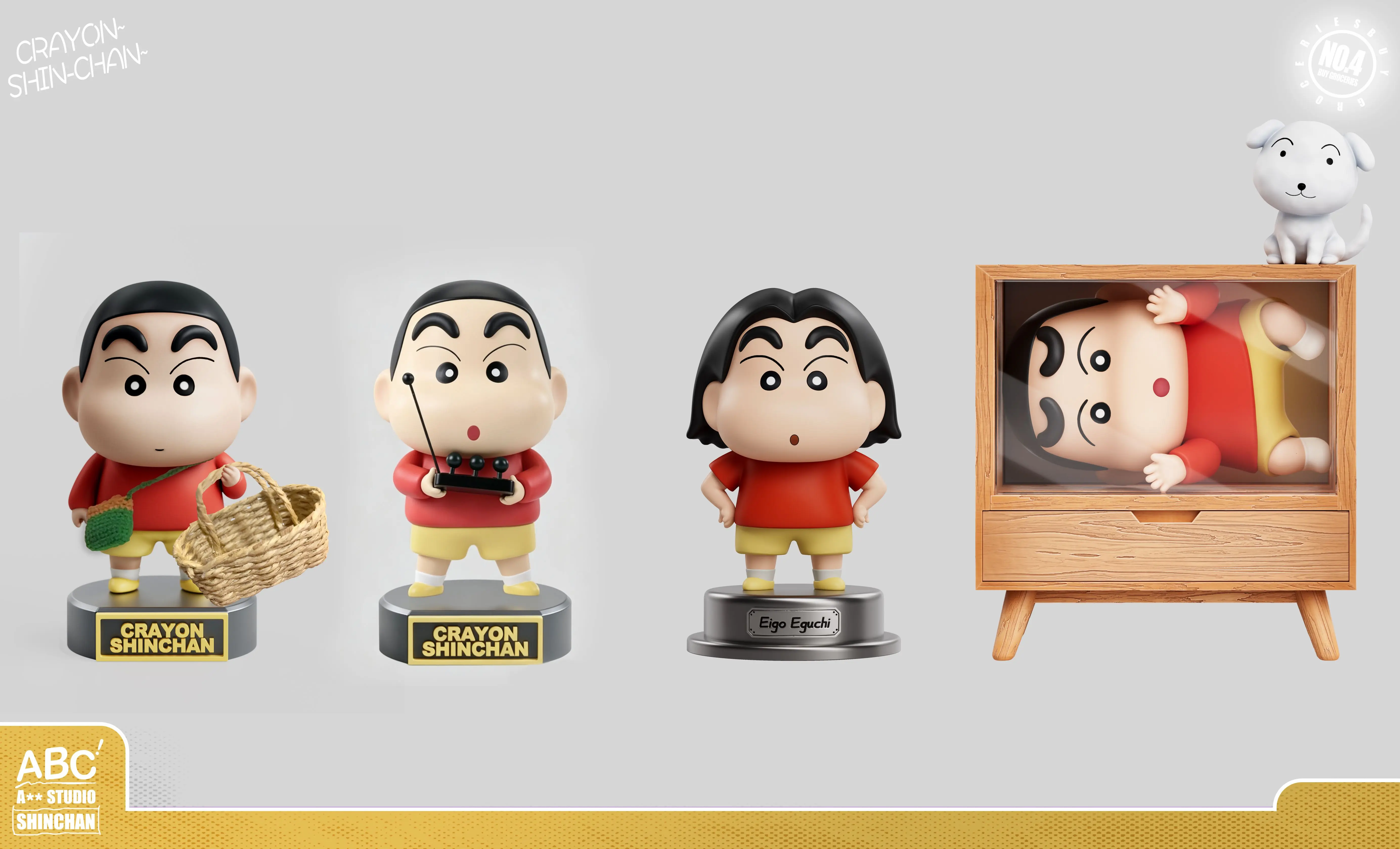 【Pre-sale】004 野原 しんのすけ in Cabinet-Crayon Shin-chan-ABC Studio