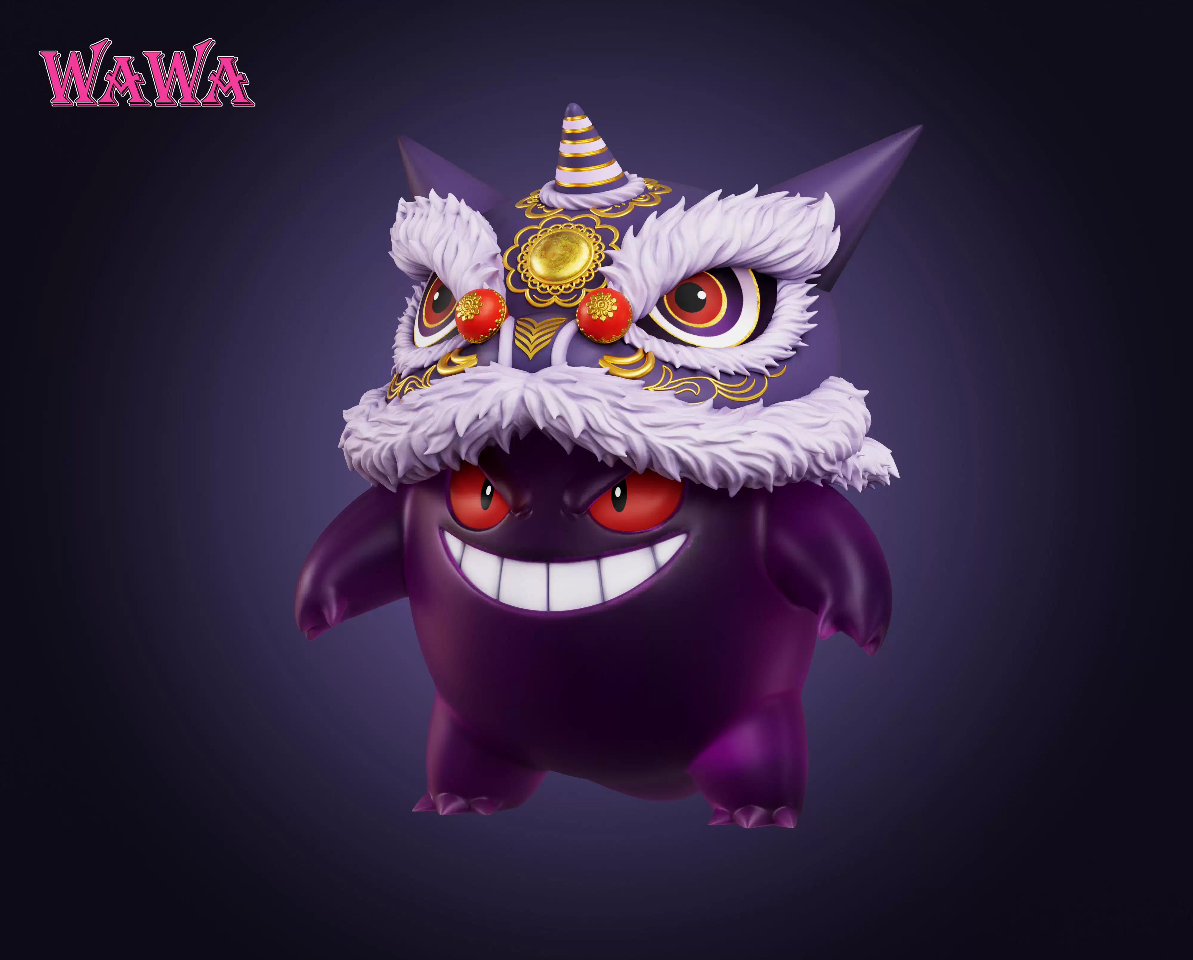 【Pre-sale】Dance Lion Gengar-wawa Studio