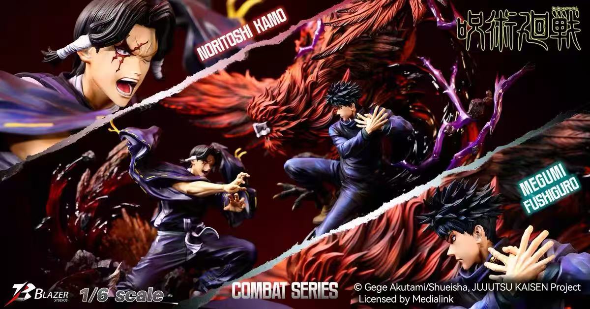 【Pre-sale】1/6 Scale Fushiguro Megumi and Noritoshi Kamo-Jujutsu Kaisen-Blazer Studio