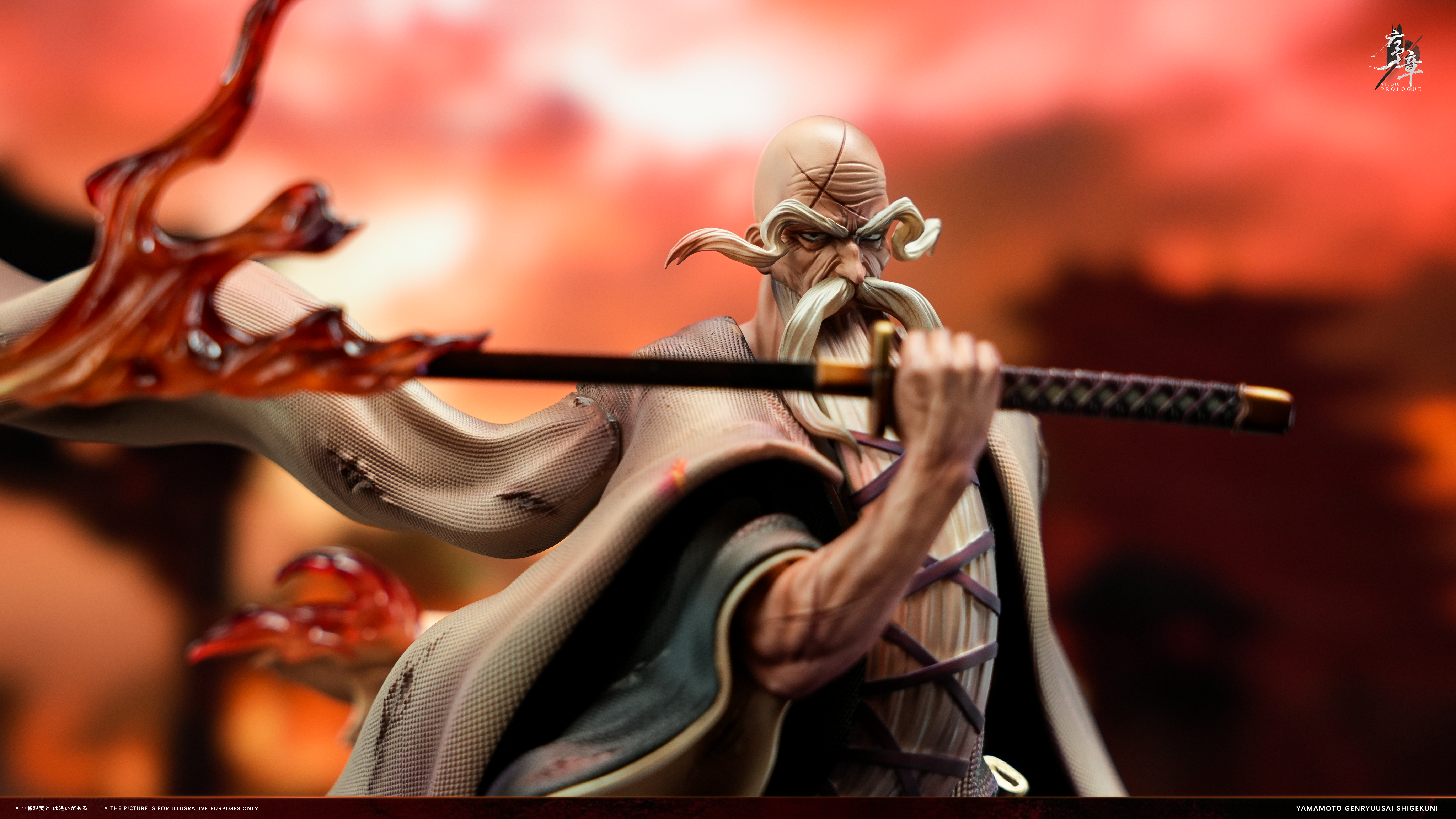 【Pre-sale】1/6 Scale Yamamoto Genryusai Shigekuni-Bleach-Prologue Studio