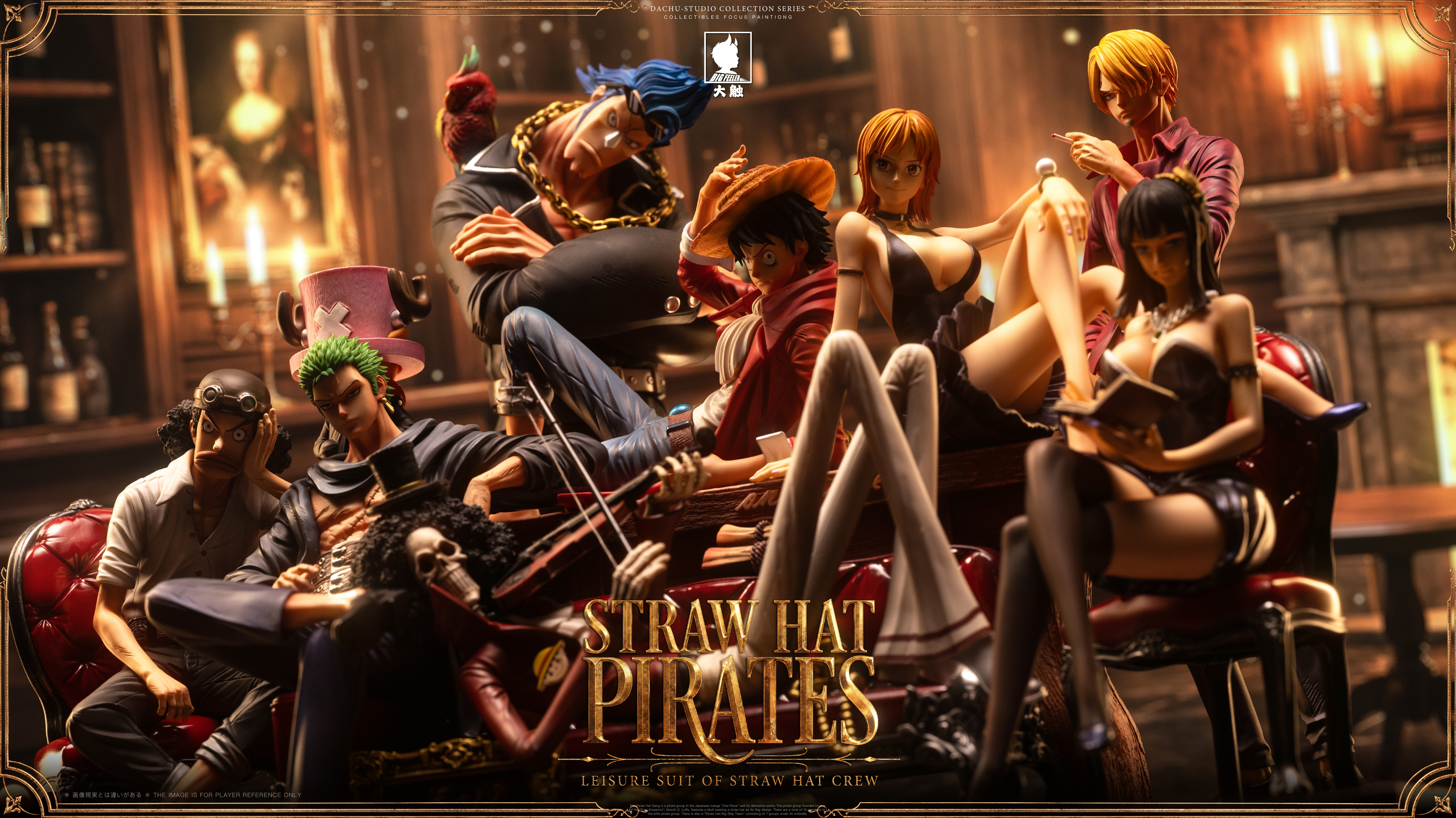 【Pre-sale】1/6 Scale Straw Hat Pirates-One Piece-Big Feeler Studio