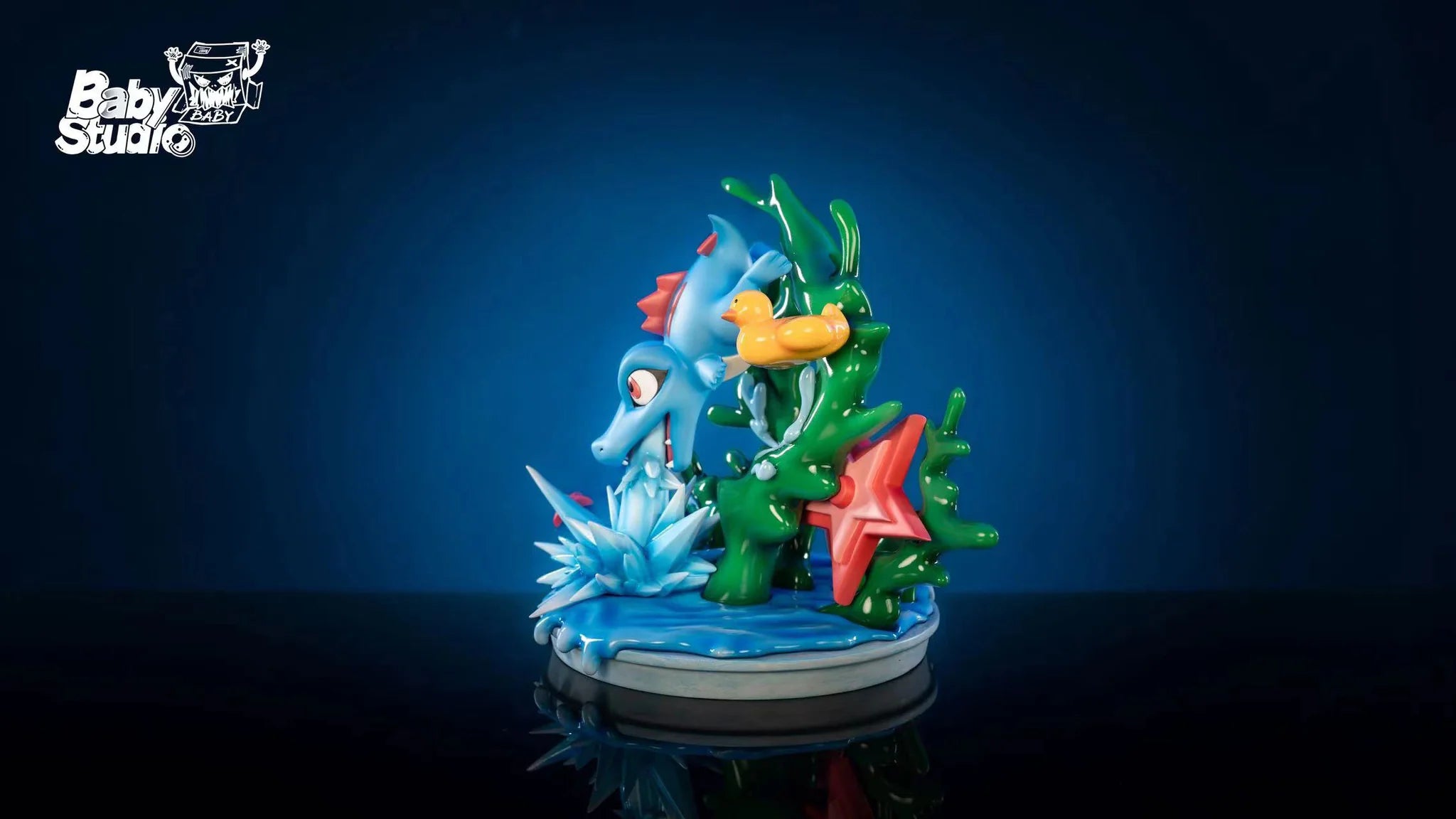 【Pre-sale】Original Color Hydro Cannon Totodile-Pokemon-Baby Studio