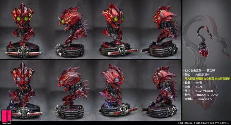 【Pre-sale】1/6 Scale Amazon SIC Head-Kamen Rider-PF Studio