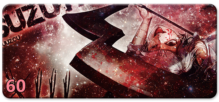 【Free shipping by air】【In stock】Anime Mouse pad. 90CM*40CM*4MM