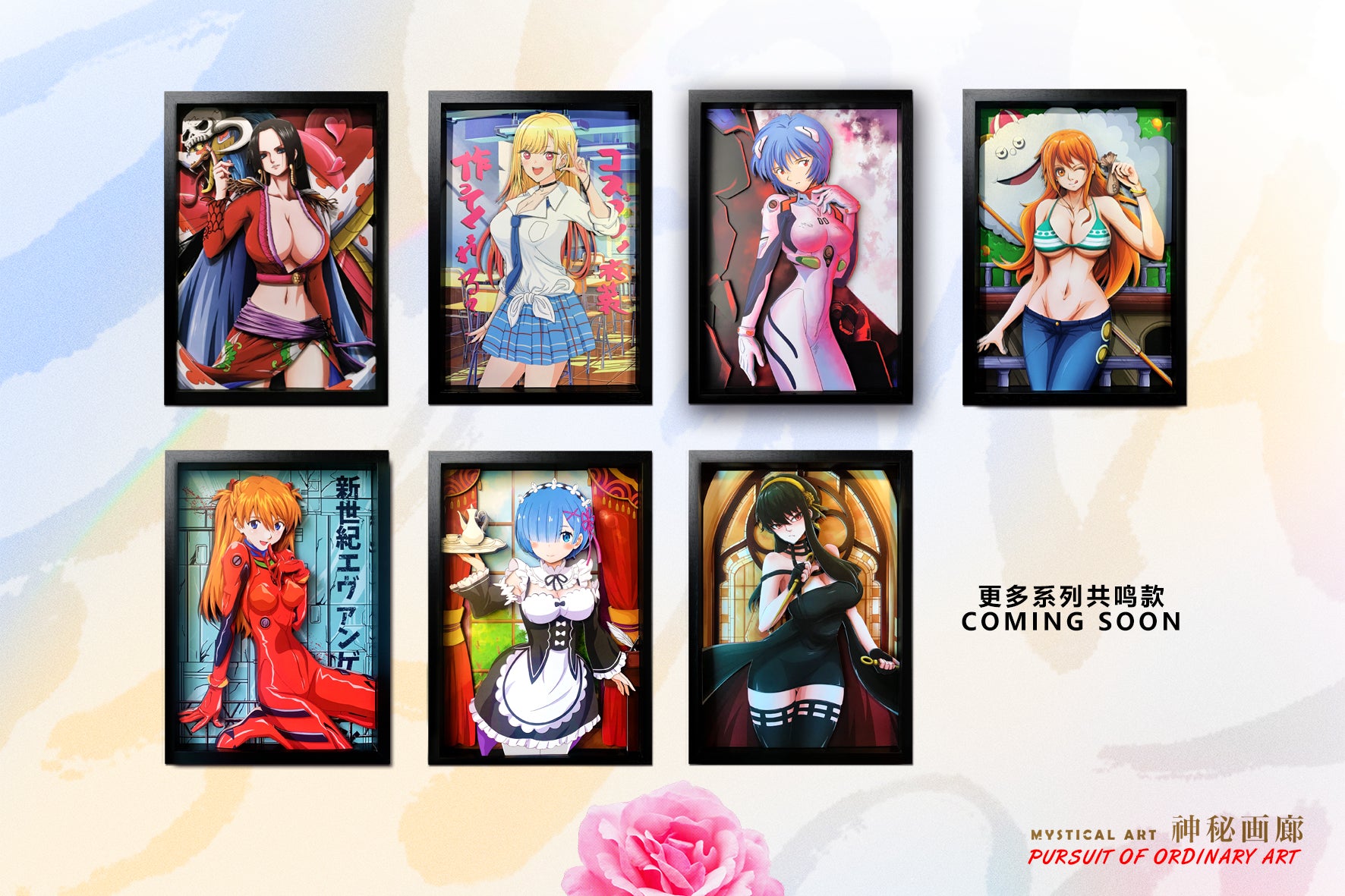 【Pre-sale】Gentleman Style 3D Decorative Paint of Yor Forger Decorative Painting-Mystical Art Studio