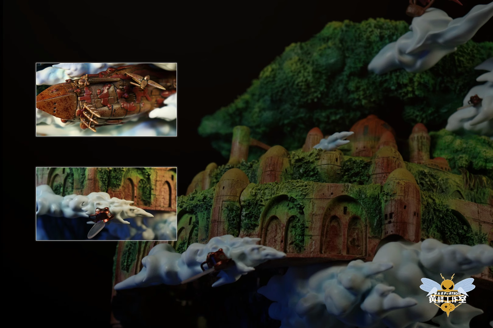 【Sold out】Typical Scene 003 Castle in the Sky-Studio Ghibli-Wasp Studio