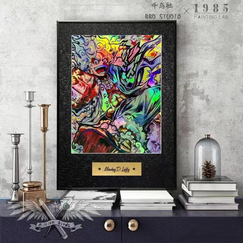 【In stock】Decorative Painting of Luffy-One Piece-Billion Birds Studio
