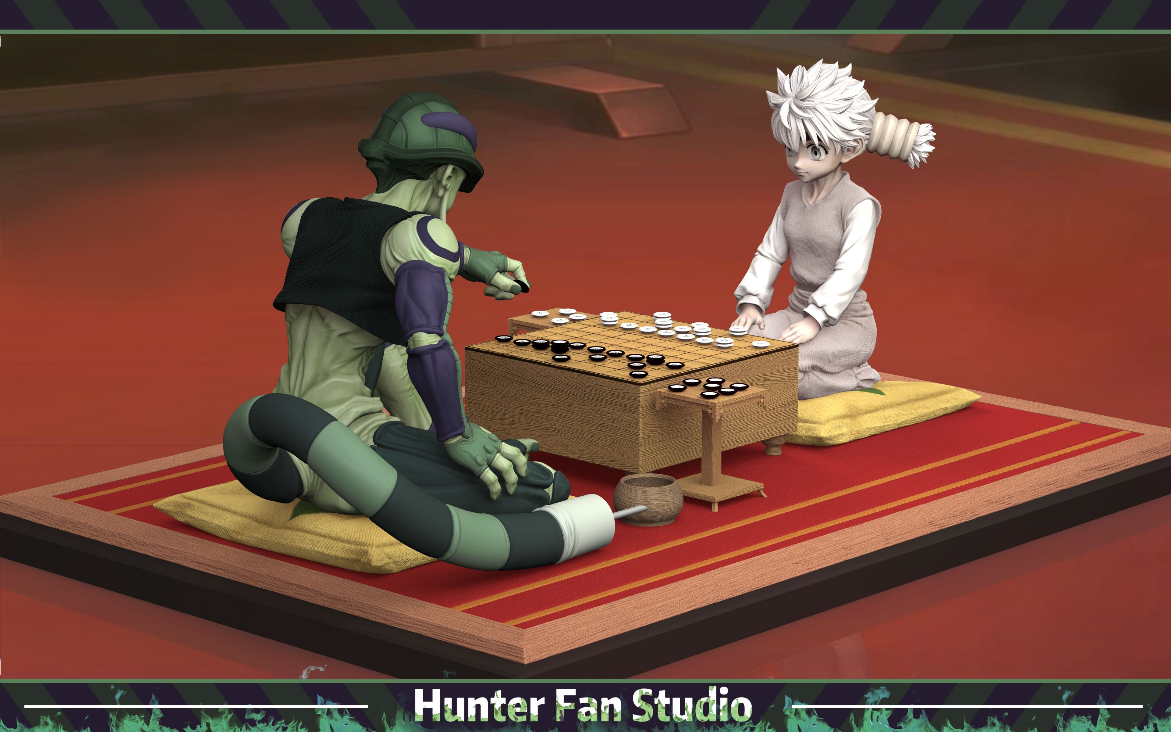 【In stock】1/6 Scale Meruem vs Komugi-Hunter x Hunter-Hunter Fan Studio