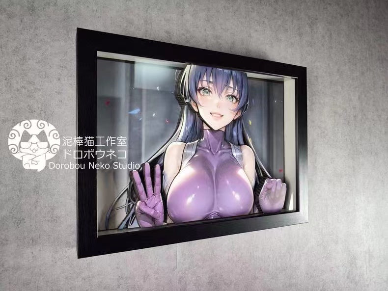 【In stock】DSHT-001 Decorative Painting of Asagi-Taimanin Asgi-Dorobou Neko Studio