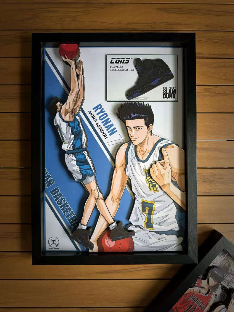 【In stock】Decorative Painting of Akira Sendoh-Slam Dunk-Autu Panda Studio