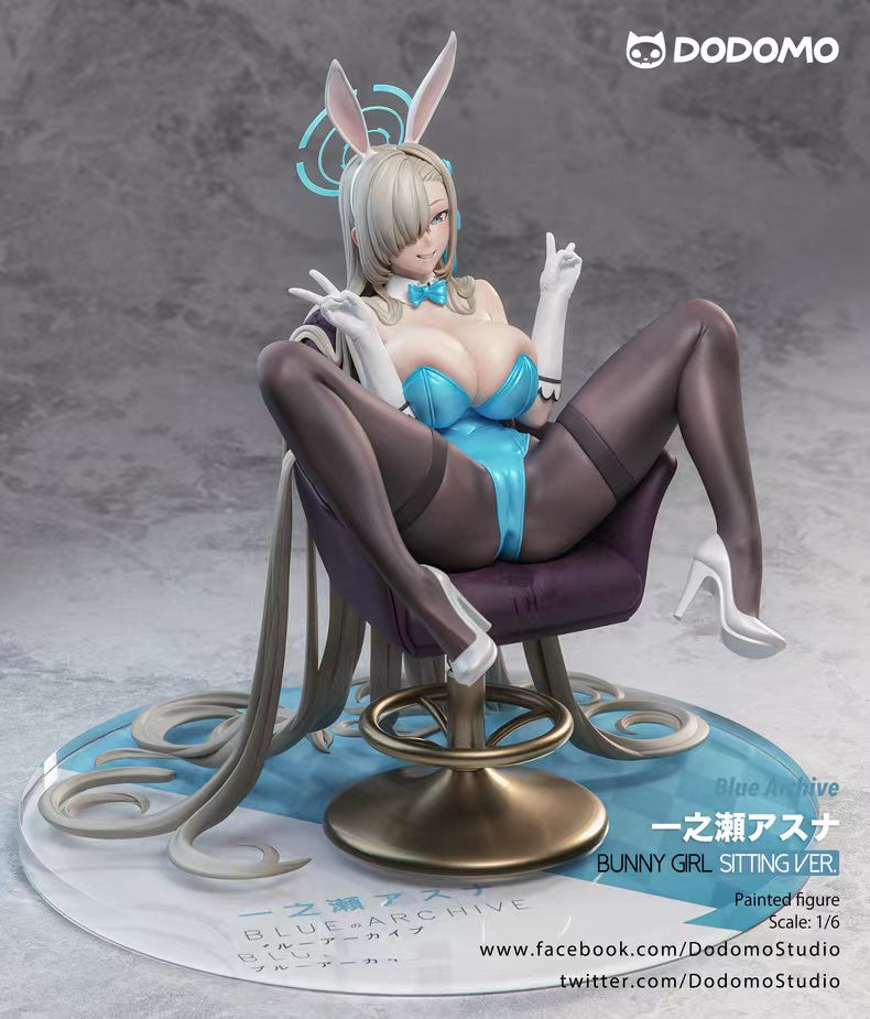 【Sold out】1/6 Scale Bunny Girl Sitting Asuna-Blue Archive-Dodomo Studio