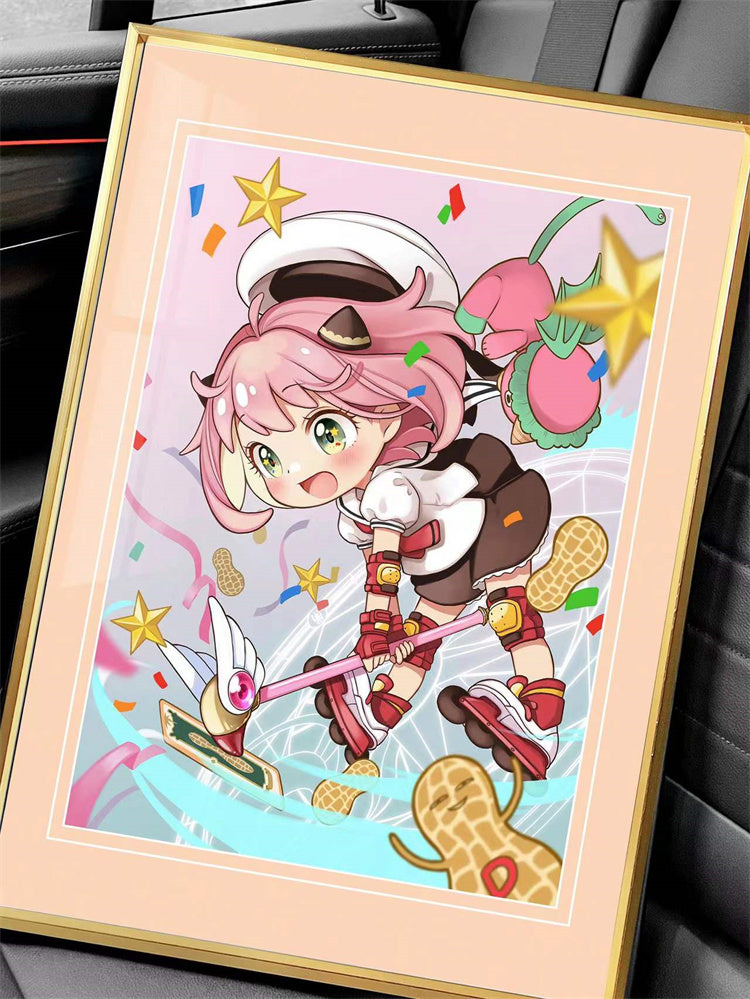 【In stock】Card Captor Anya Decoration Painting-Qian Niao Studio