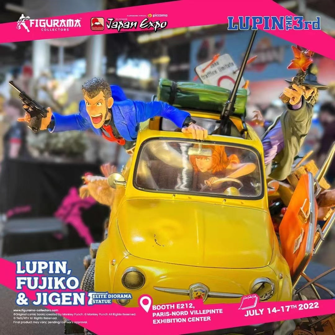 【Pre-sale】1/8 Scale Lupin, Fujiko&Jigen-Lupin the 3rd-Figurama Studio