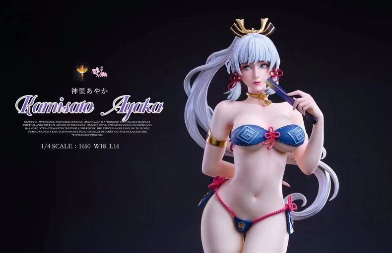 【Pre-sale】1/4 Scale Kamisato Ayaka-Genshin Impact-DT_UME Studio