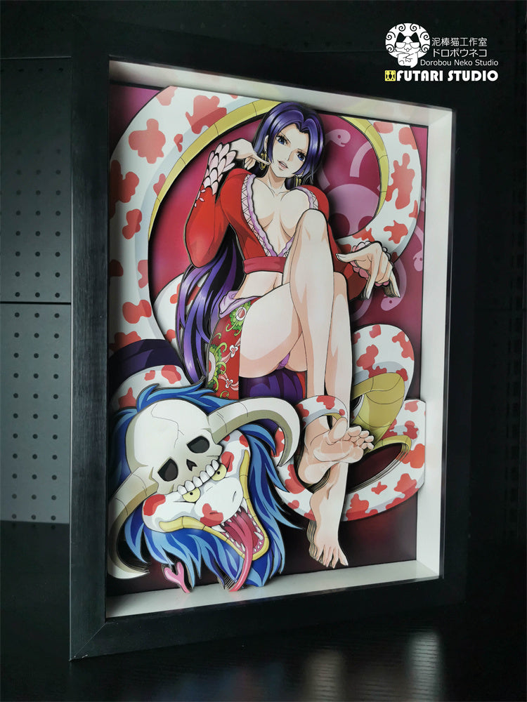 【Pre-sale】Boa Hancock Removable 3D Decorative Painting-ONE PIECE-Dorobou Neko Studio