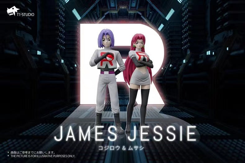 【Pre-sale】1/20 Scale James & Jessie-Pokemon-T1 Studio
