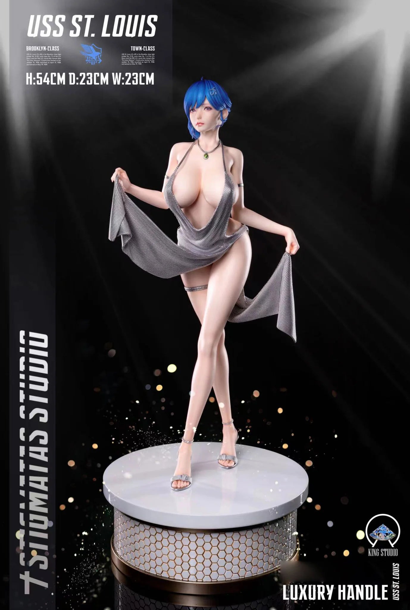 【In stock】1/4 Scale Dinner Party Dress ver. St Louis - Azur Lane - STIGMATAS Studios