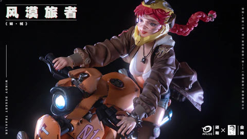 【Pre-sale】1/7 Scale Windy Desert Traveler with LED-Original Design-Amuse Studio