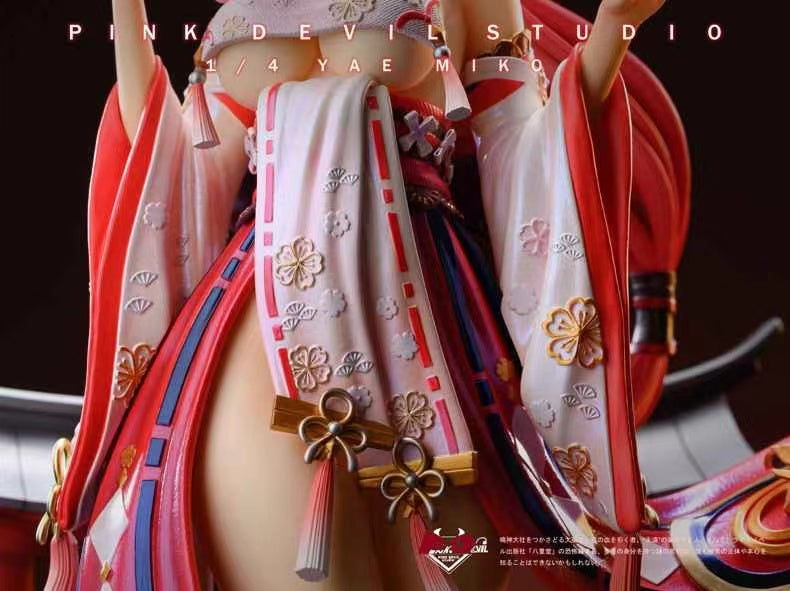 【Pre-sale】1/4 Scale Yae Miko-Genshin Impact-Pink Devil Studio