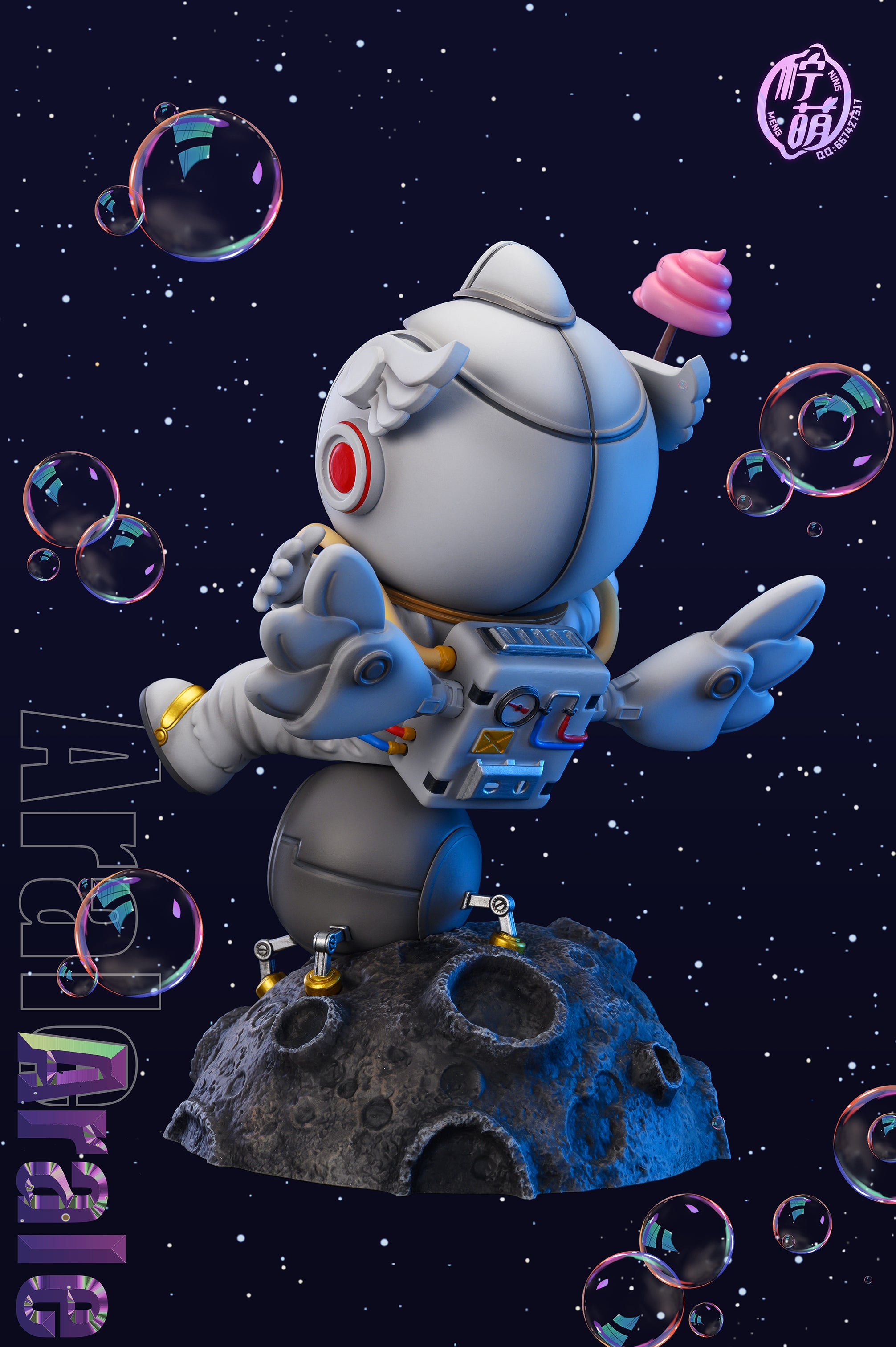 【Pre-sale】Spaceman Arale Norimaki with LED-Dr. Slump-Nivy Mevy Studio