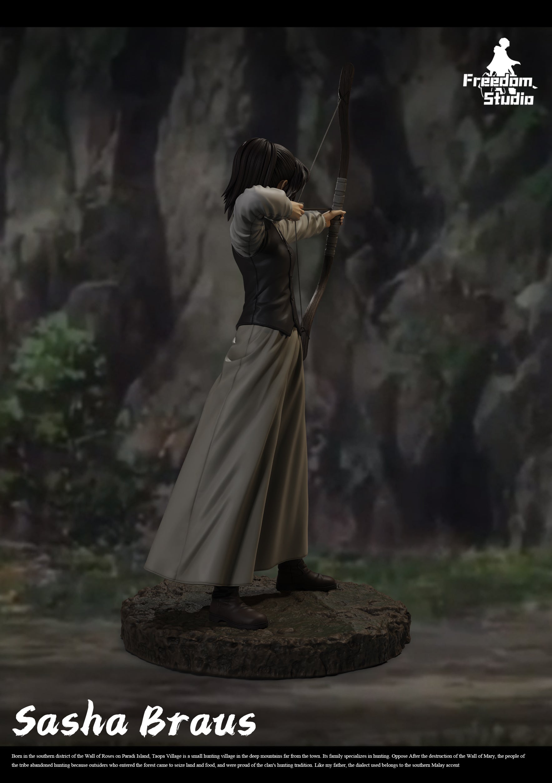 【Sold out】Sasha Braus-Attack on Titan-Freedom Studio