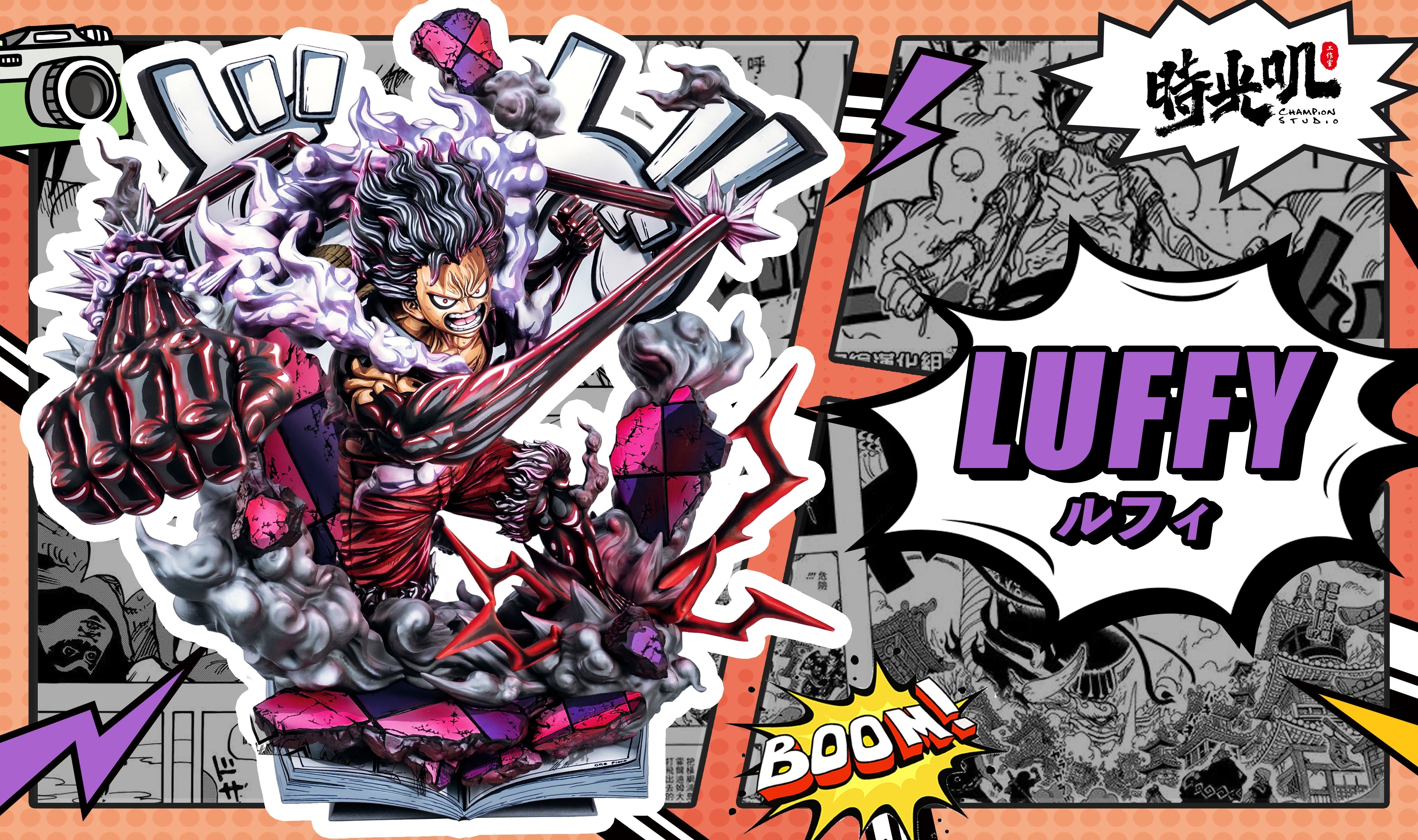 【In stock】Gear 4 snake man Luffy-One piece-Time zoom Studio