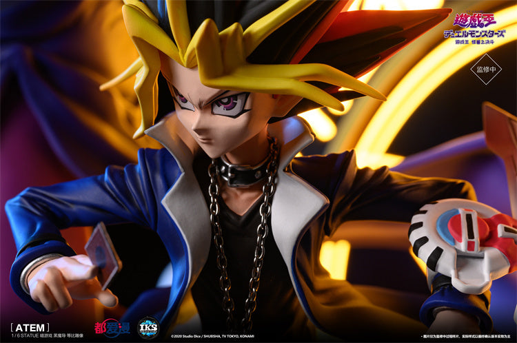 【Pre-sale】1/6 Scale Yugi Muto & Dark Magician with LED-Yu-Gi-Oh! Duel Monsters-IKS Studio