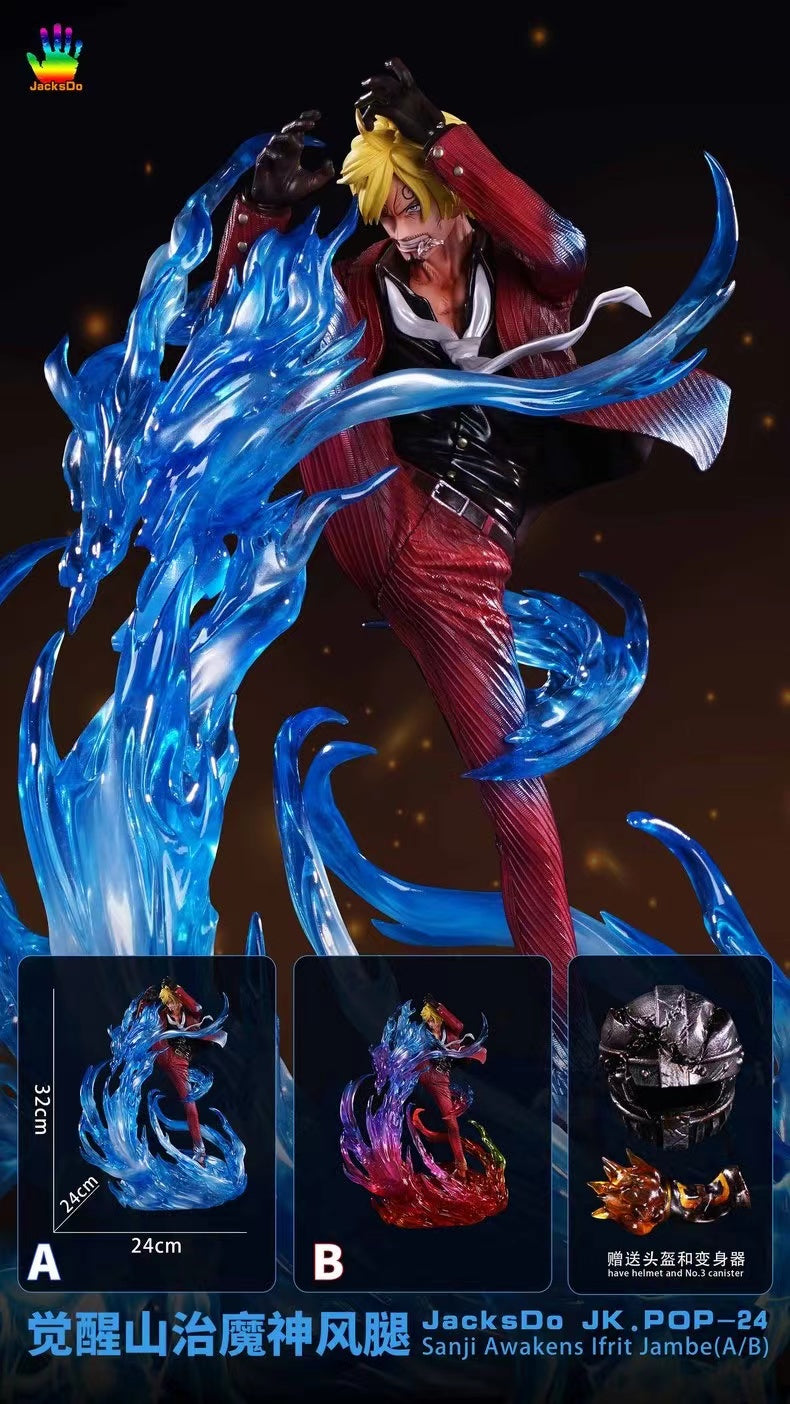 【In stock】POP Scale Sanji Awakens Ifrit Jambe-One piece-JacksDo Studio