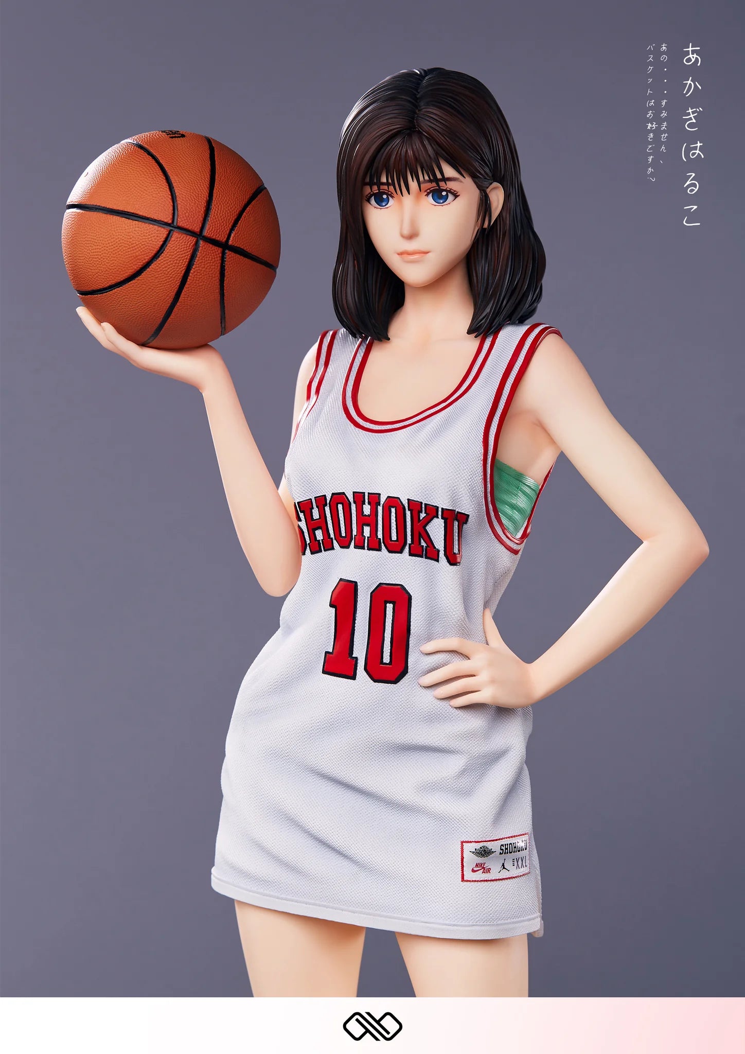 ZX Studio 1/4 Haruko Akagi 2.0 SLAM DUNK Anime Figure Toy