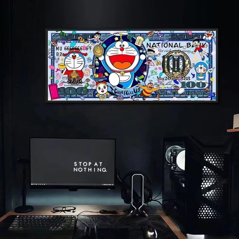 【In stock】Decorative Painting of Doraemon-Billion Birds Studio