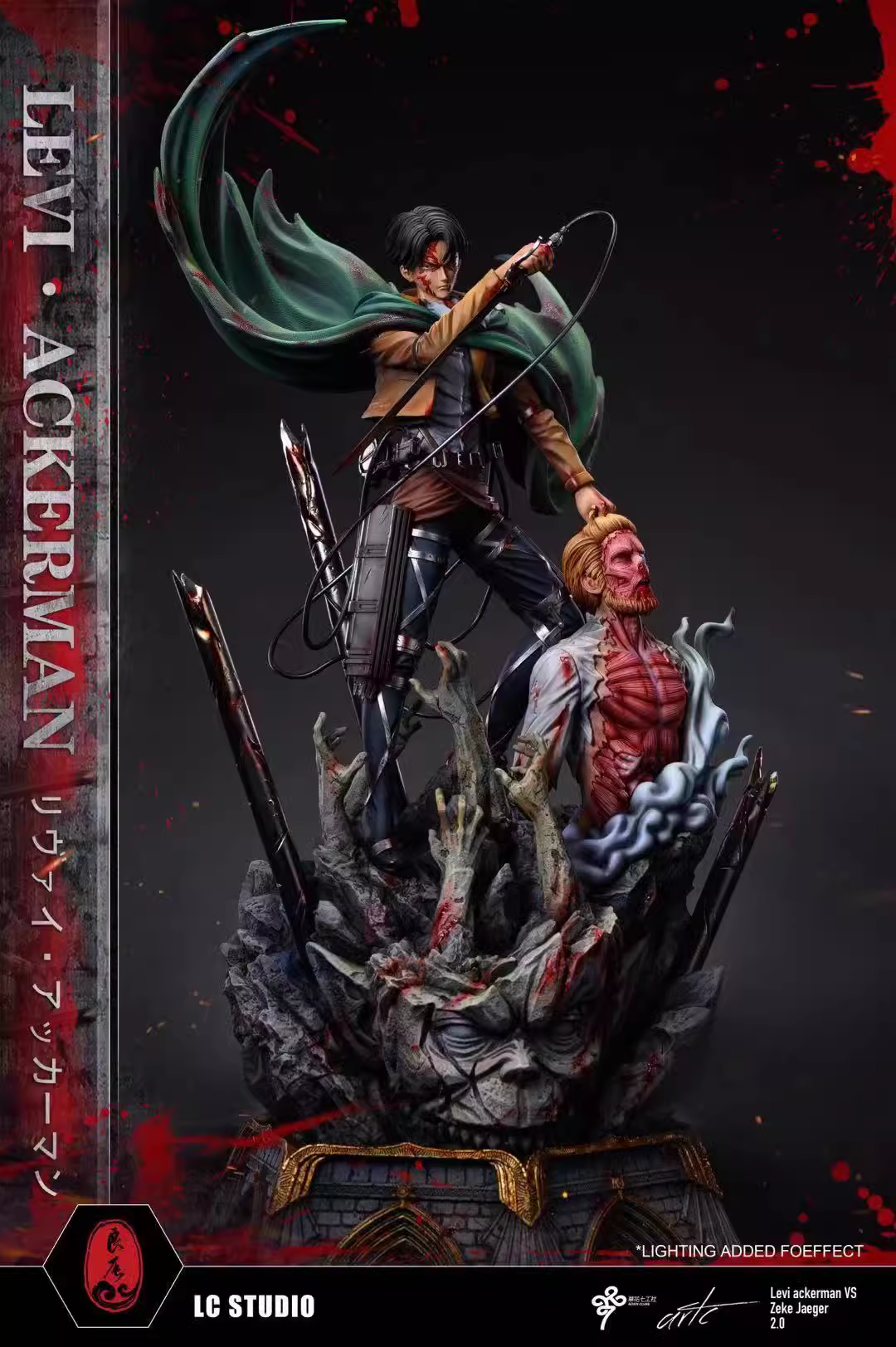 【Sold out】1/6 Scale Levi·Ackerman-Attack on Titan-LC Studio