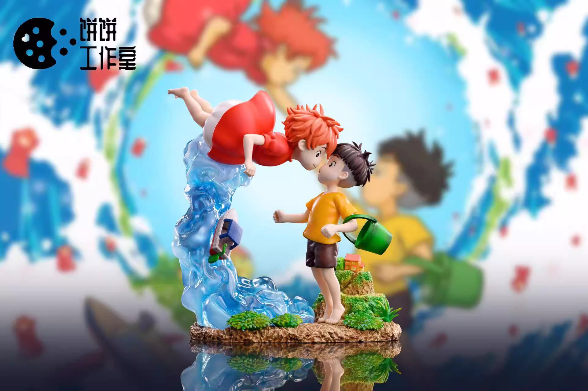 【Sold out】Ponyo & Sosuke-Studio Ghibli-BingBing Studio