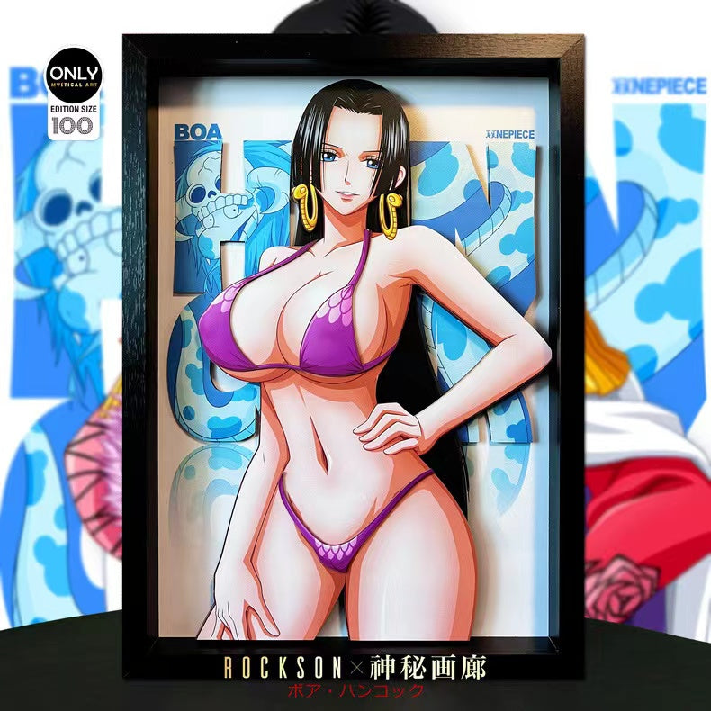 【Pre-sale】Decorative Painting of Boa Hancock-One piece-Mystical Art Studio